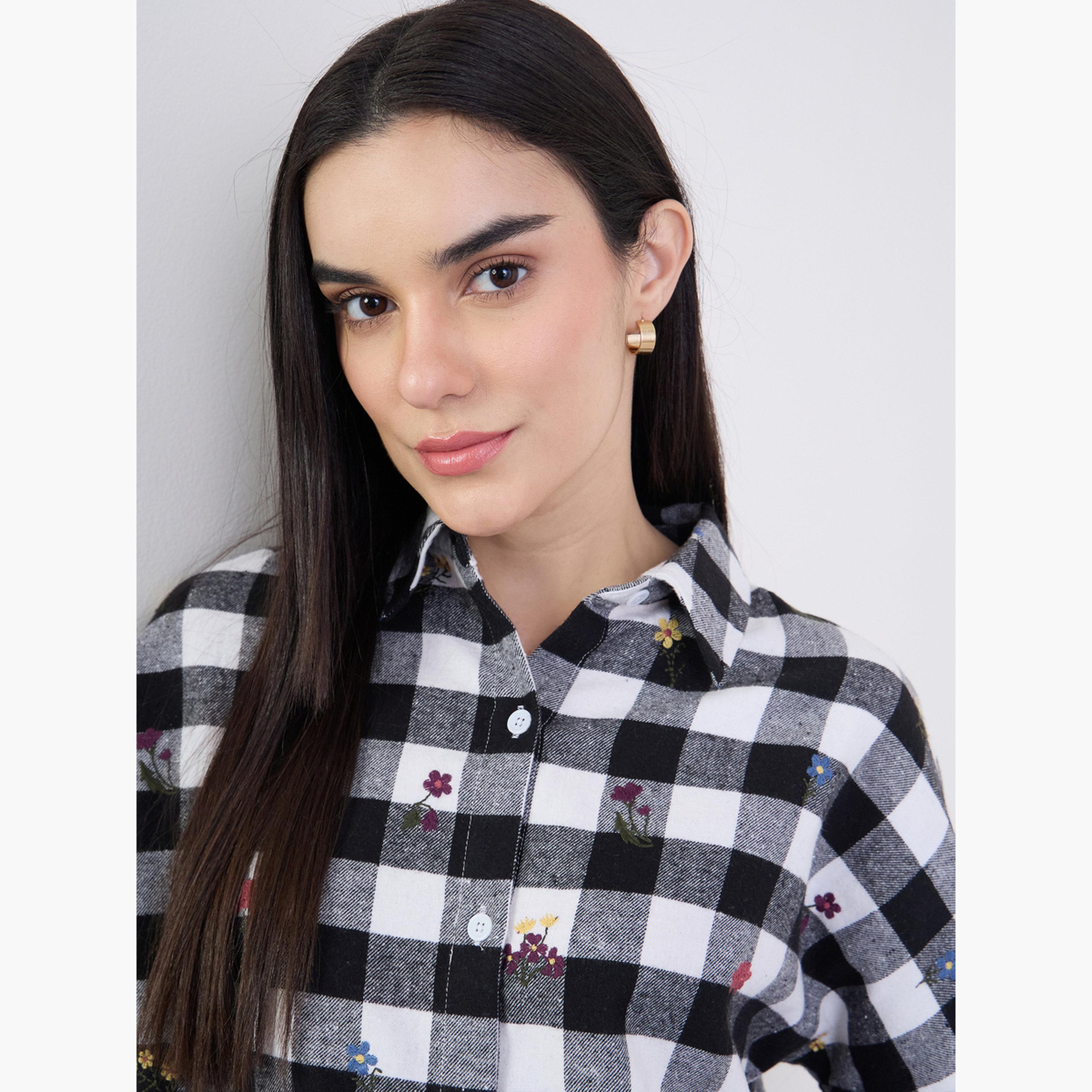 طقم قميص بأزرار وبنطلون-women-clothing-shirtsandblouses-shirts-image-3