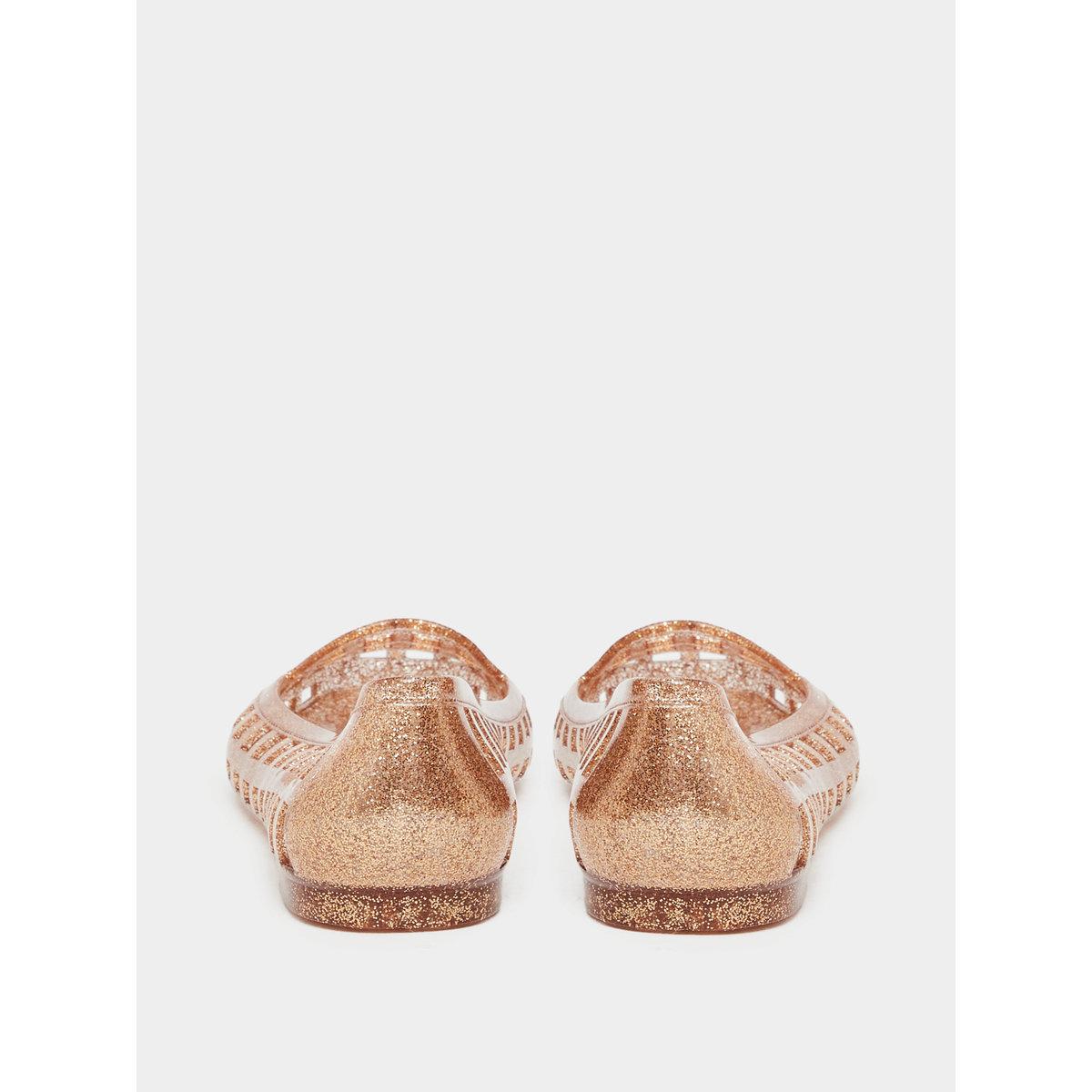 حذاء سهل الارتداء بتفاصيل جليتر-women-shoes-flats-loafers-image-4