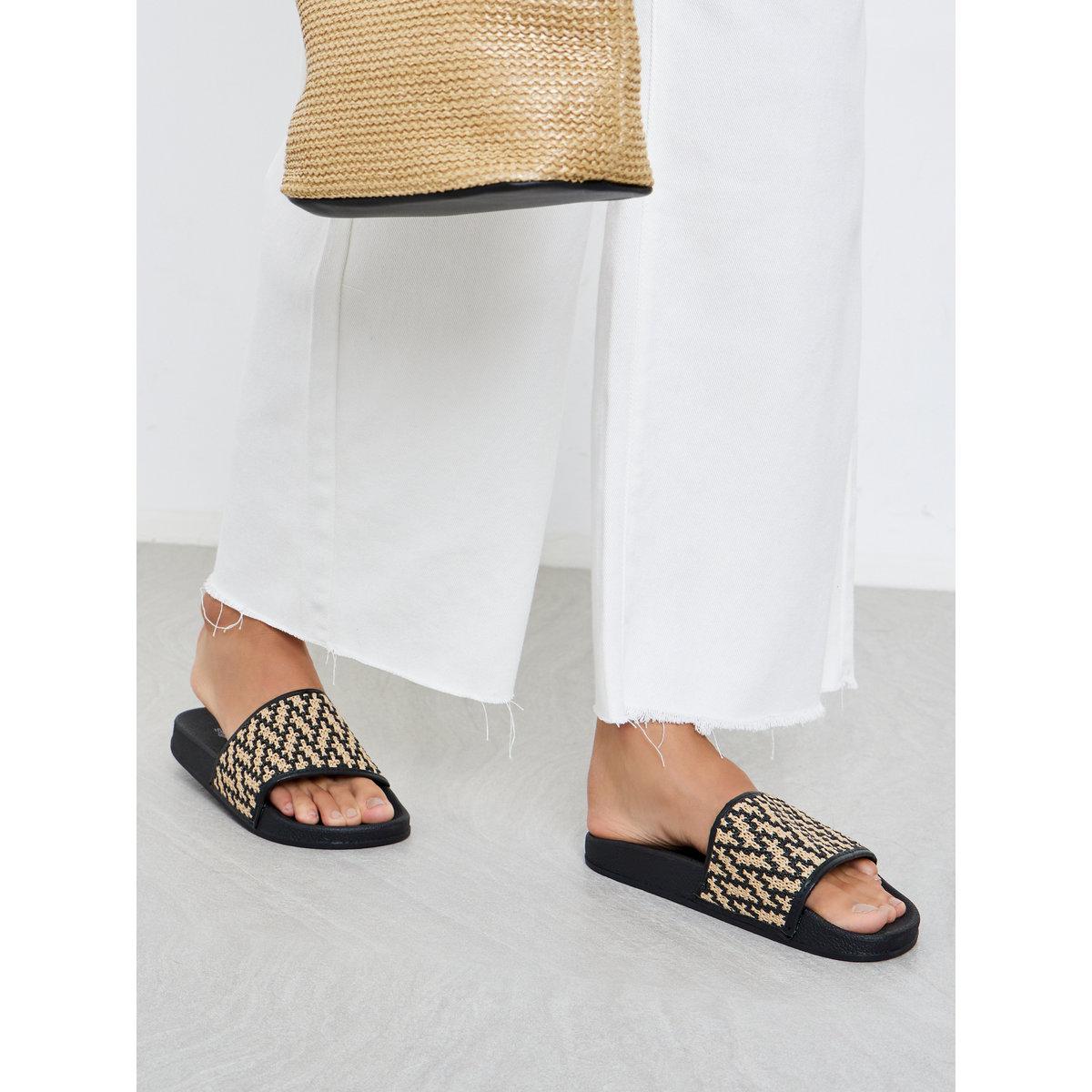 Styli Weaving Pattern Slides-women-shoes-flipflopsandslides-image-1