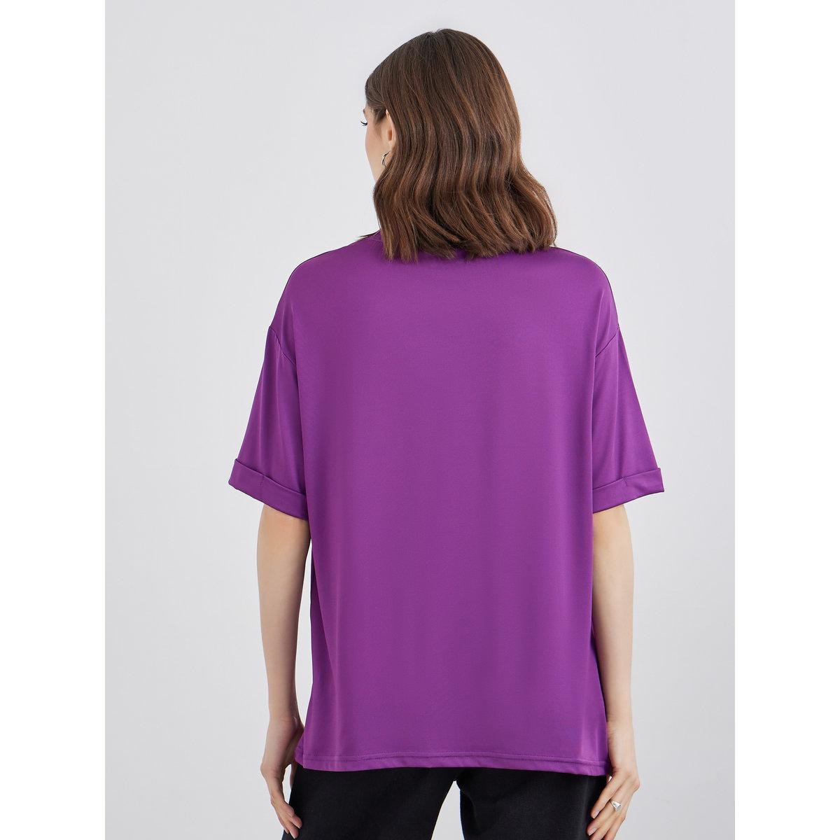 Styli Slogan Print Regular Fit T-Shirt-women-clothing-tshirts-image-5