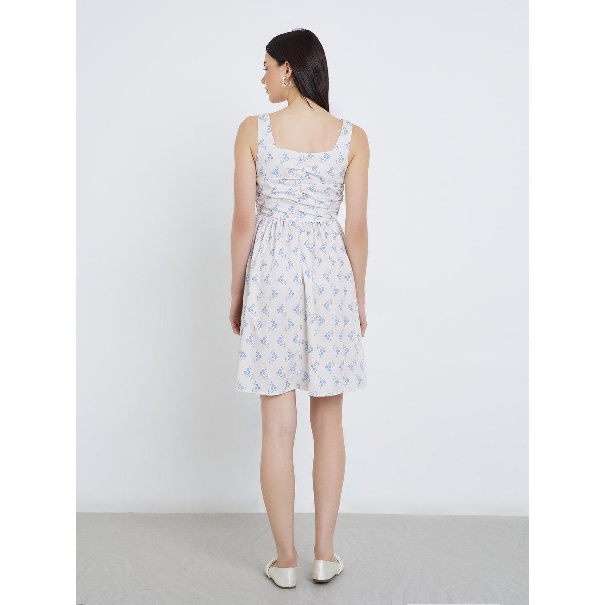 Styli Floral Print Square Neck Strappy Mini Dress-women-clothing-dresses-image-5