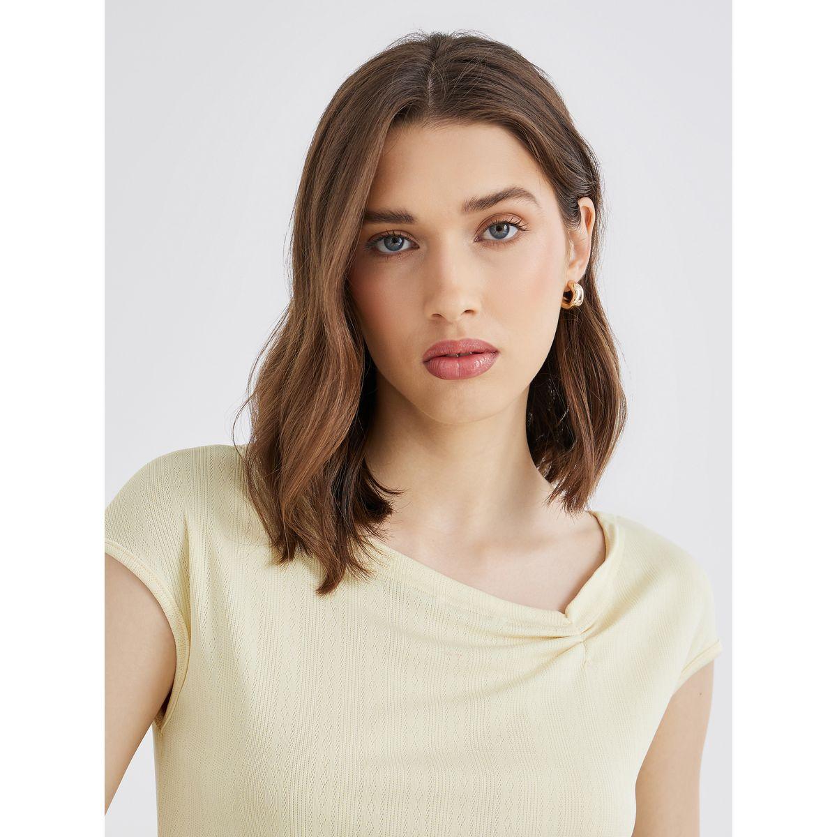 Styli Textured Knit Sleeveless Top-women-clothing-tshirts-image-3