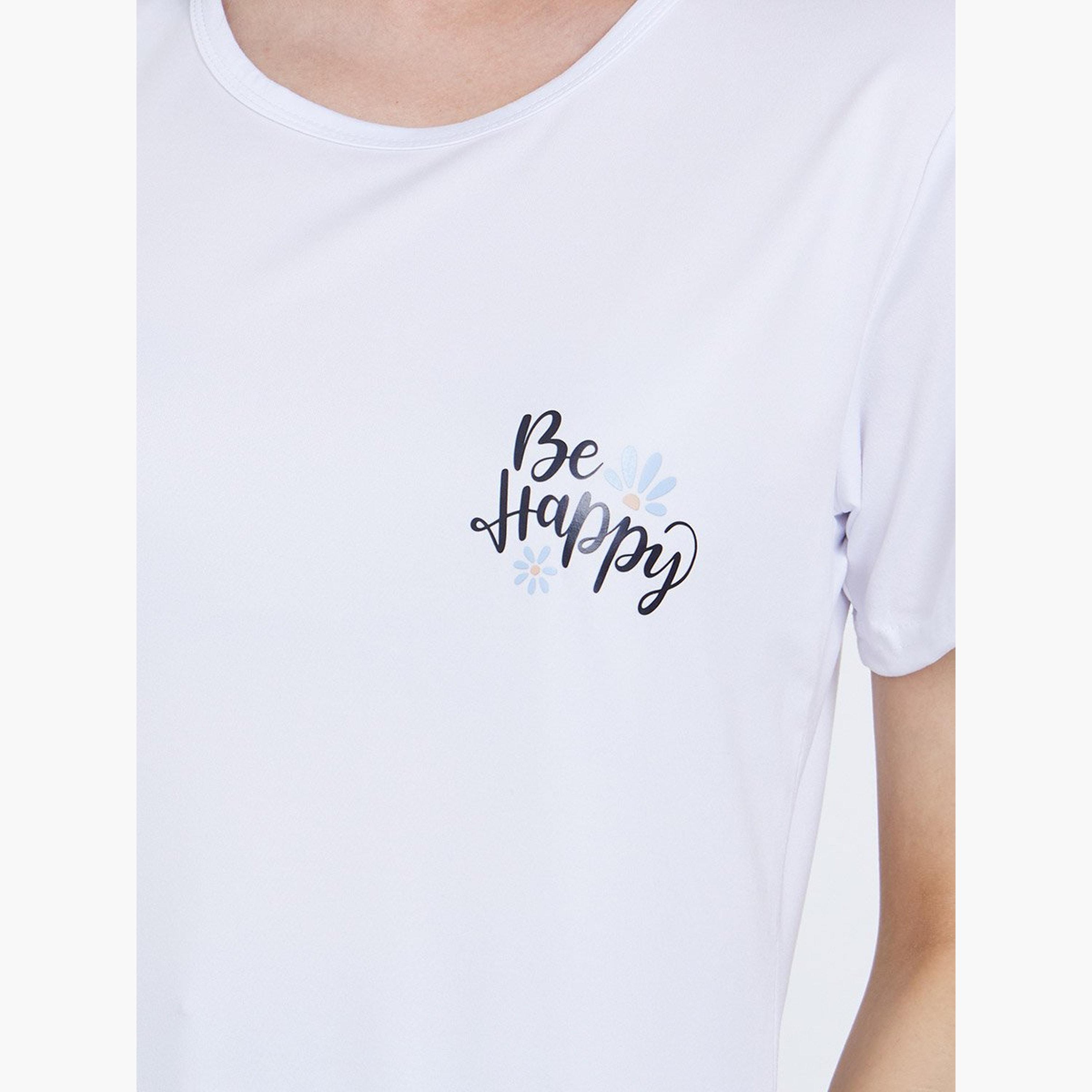 Take Two Slogan Print Regular Fit T-Shirt-women-clothing-tshirts-image-3