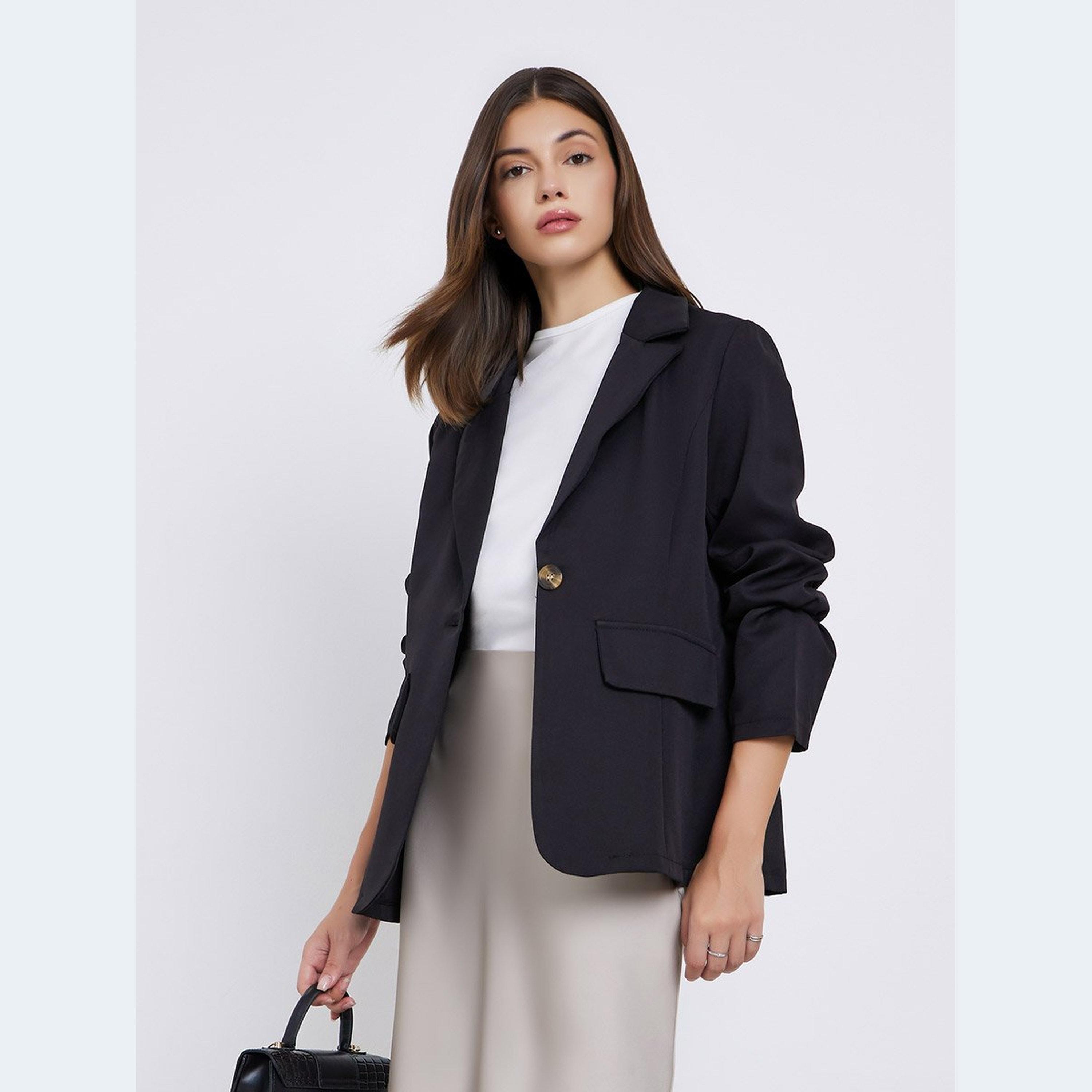 Take Two Women Solid Casual Blazer-women-clothing-coatsandjackets-blazers-image-3