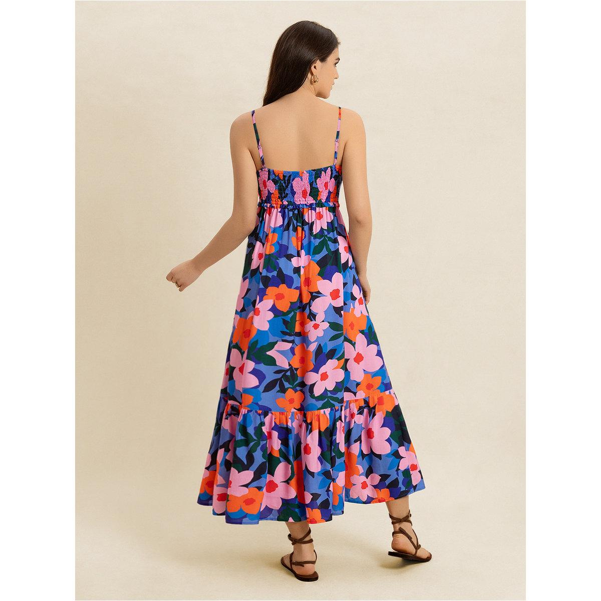 فستان طويل بطبعة زهور-women-clothing-dresses-image-3