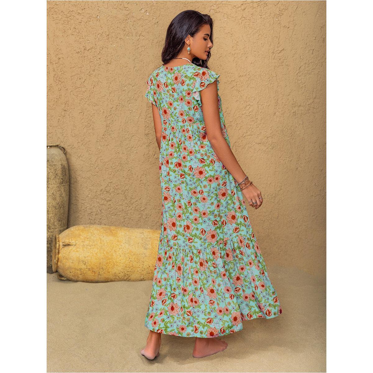 فستان طويل بطبعة زهور-women-clothing-dresses-image-2