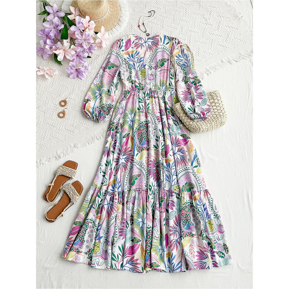 Styli Women All Over Print Maxi Dress-women-clothing-dresses-image-2