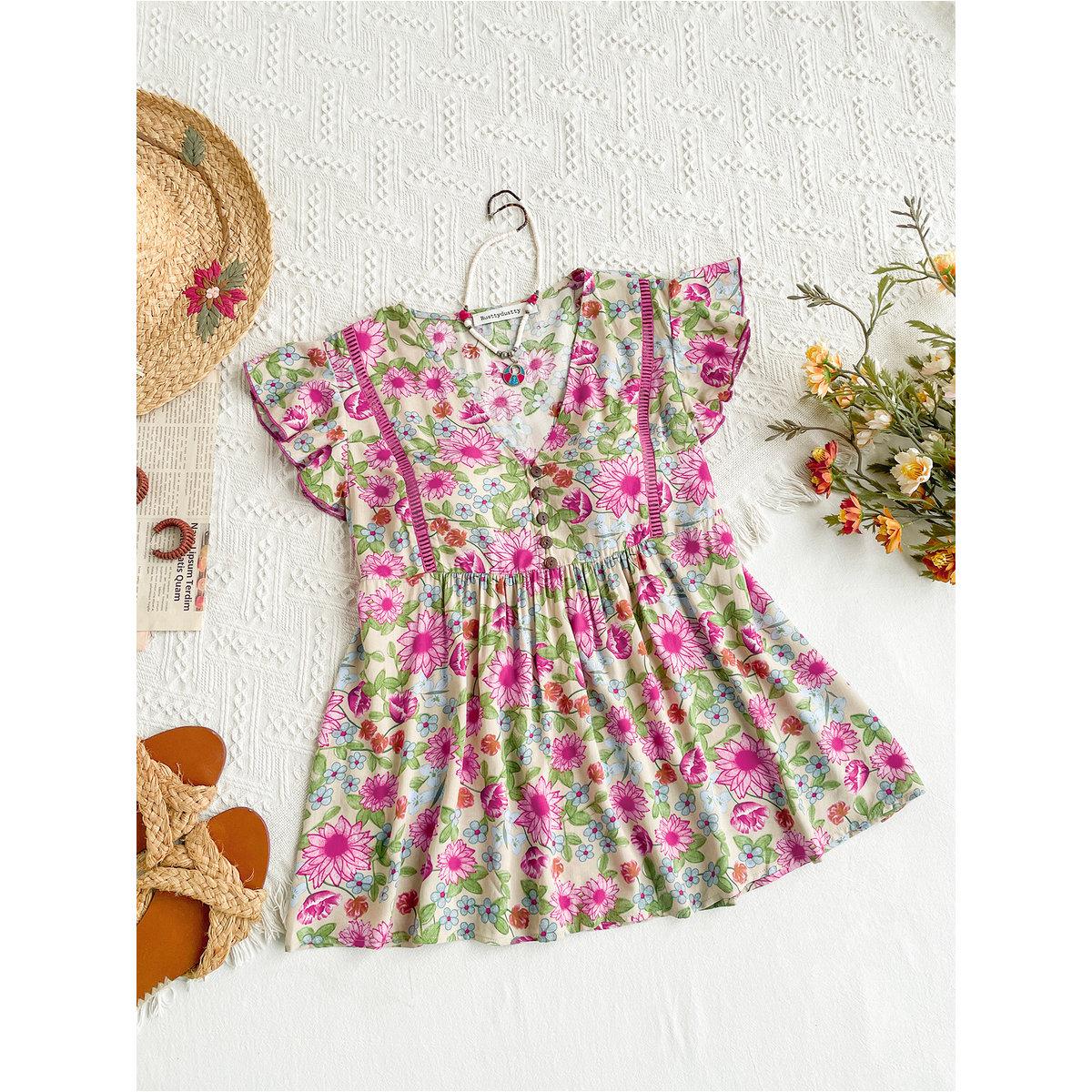 بلوزة بطبعة زهور-women-clothing-shirtsandblouses-blouses-image-1