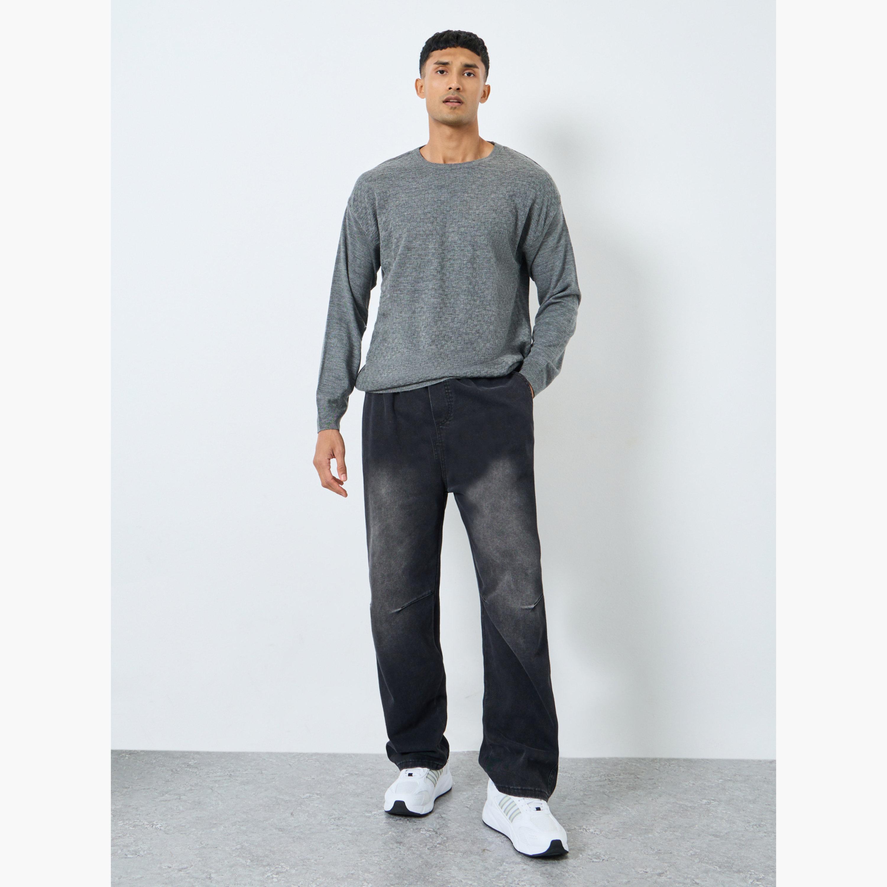 ستايلي - سترة رجالية رمادية محبوكة-men-clothing-sweatersandpullovers-image-2