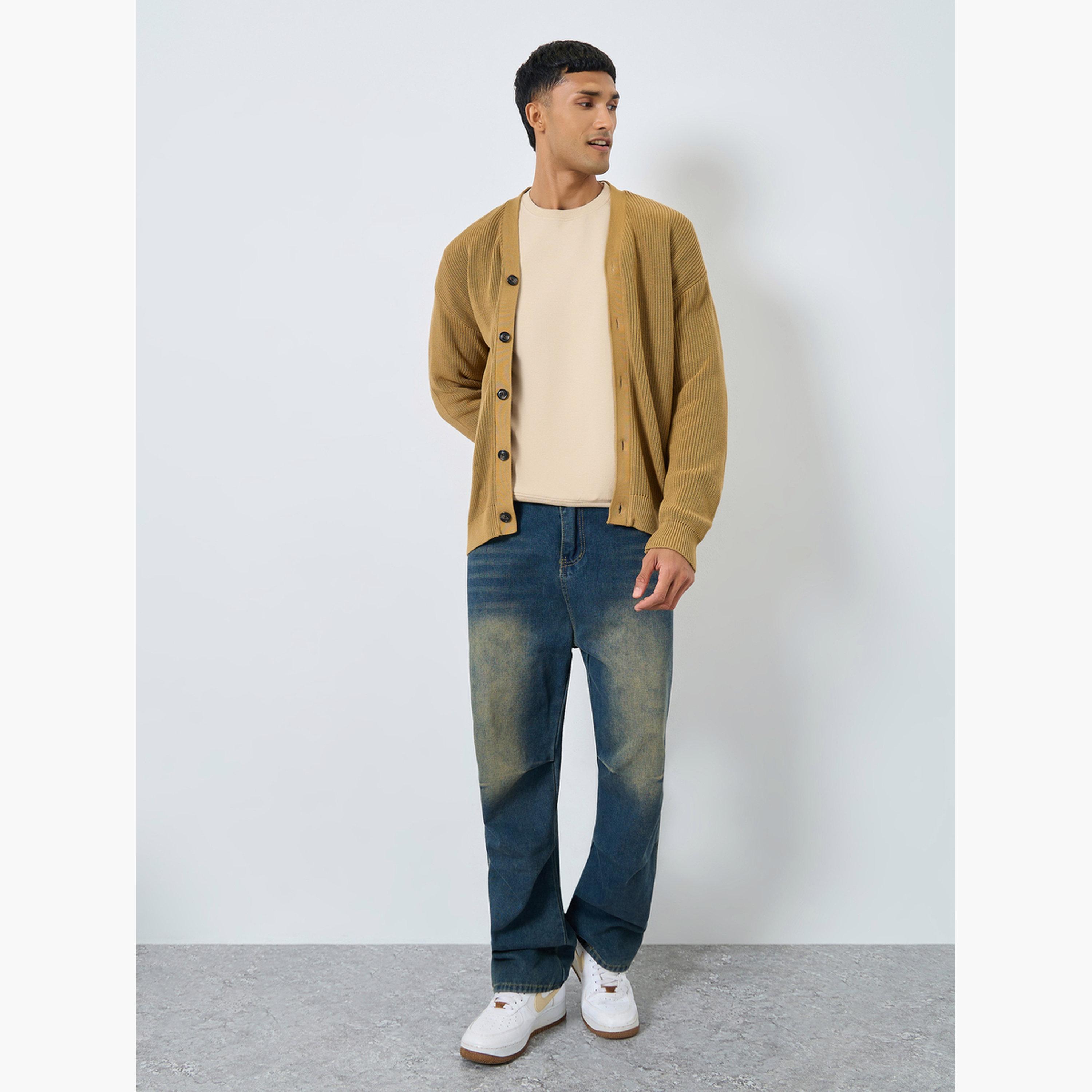 كارديجان محبوك سميك بأزرار أمامية-men-clothing-sweatersandpullovers-image-2
