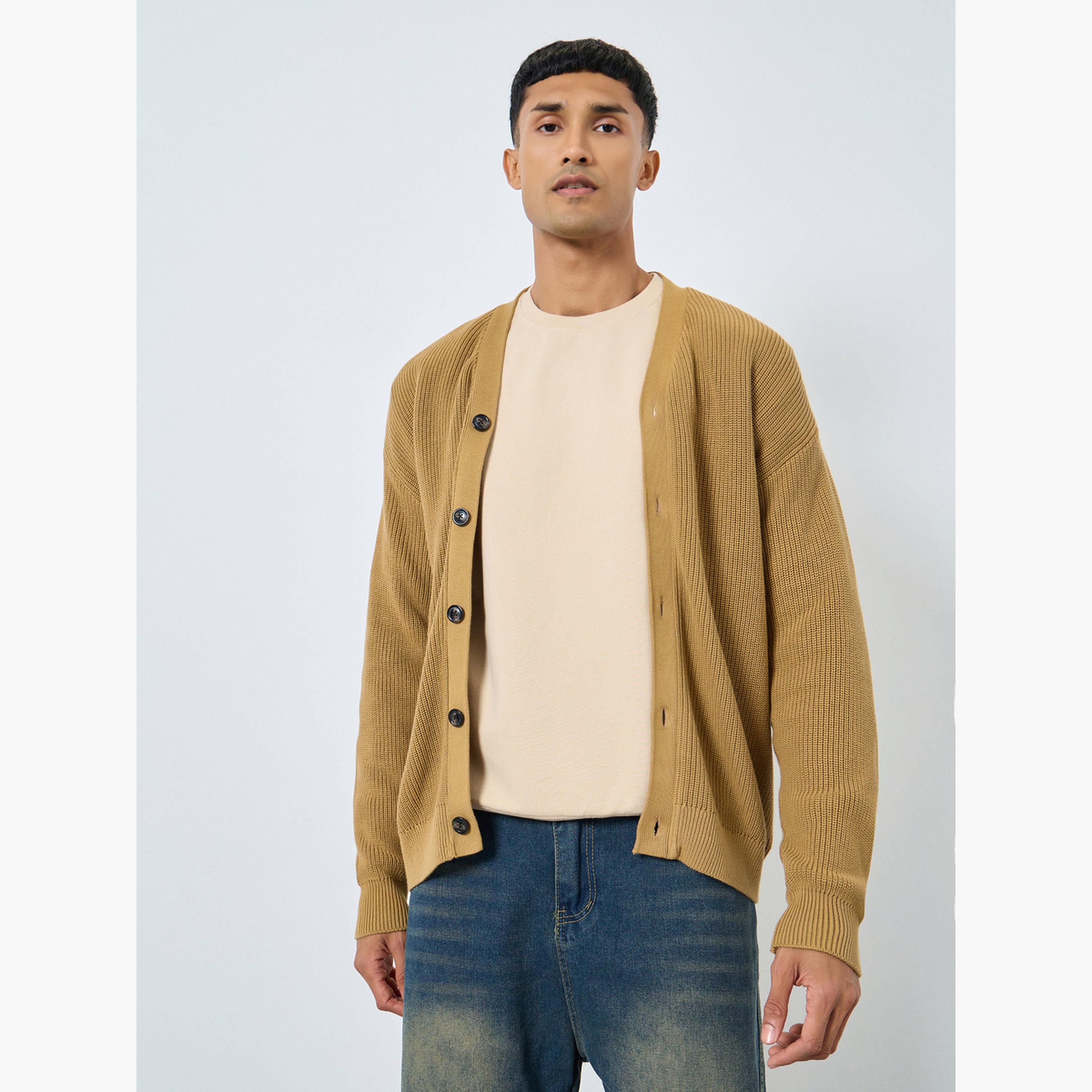 كارديجان محبوك سميك بأزرار أمامية-men-clothing-sweatersandpullovers-image-3