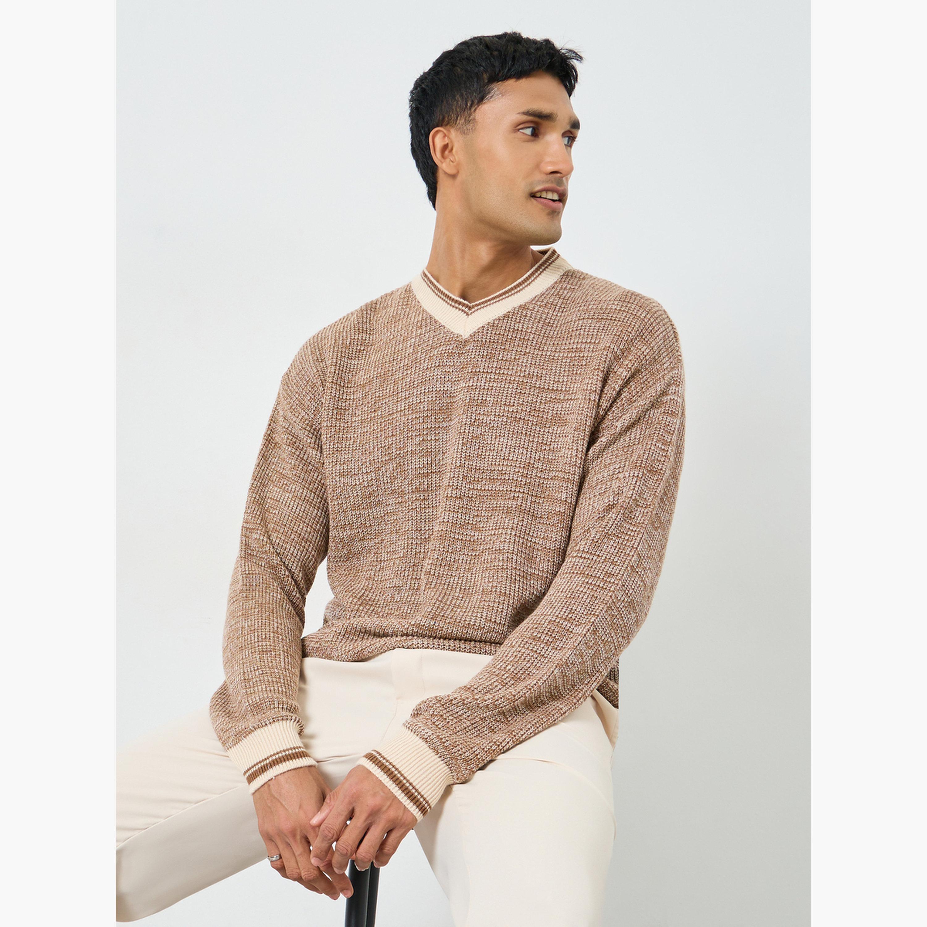 سويتر محبوك بقصة مريحة-men-clothing-sweatersandpullovers-image-3