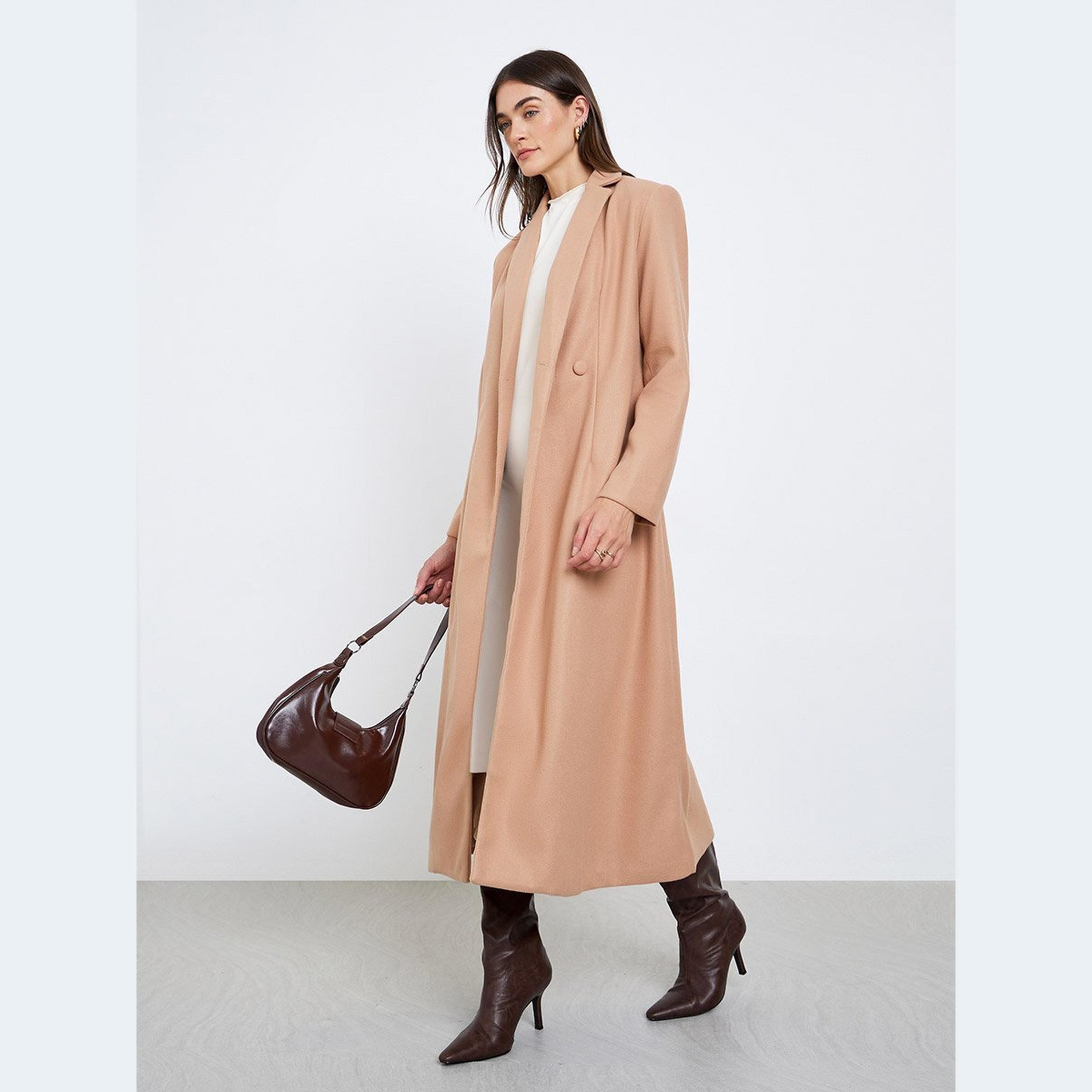 Styli Regular Fit Maxi Wool Coat-women-clothing-coatsandjackets-coats-image-1