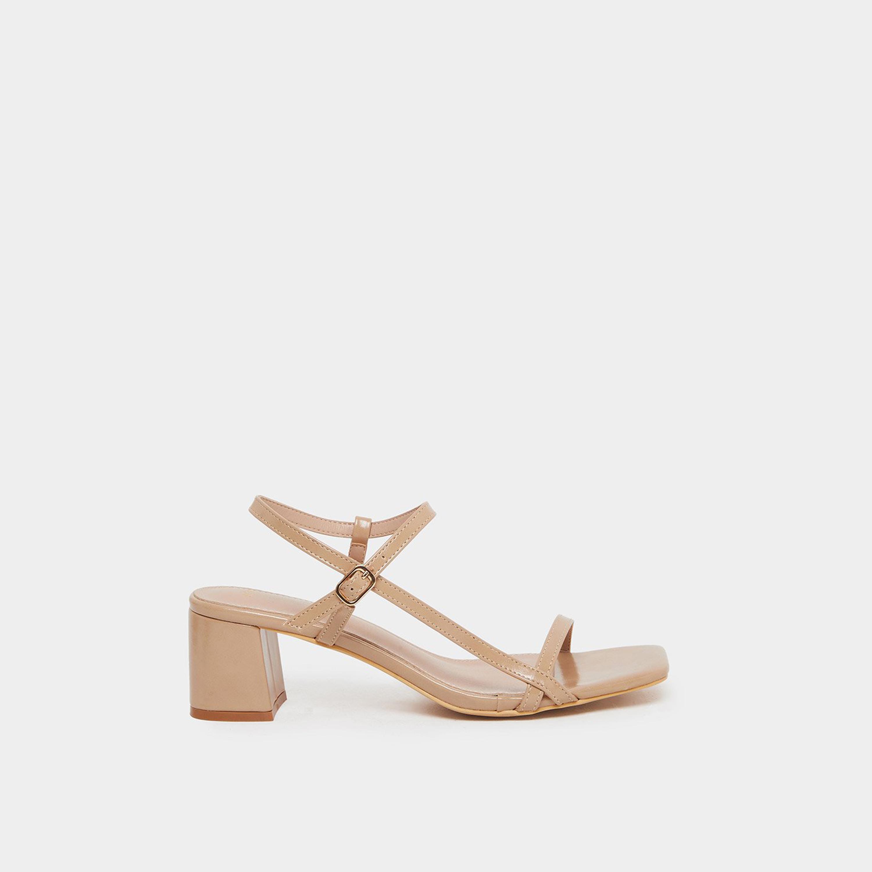 ستايلي - صندل بيج كعب مربع حزام خلفي-women-shoes-sandals-heeled-image-3