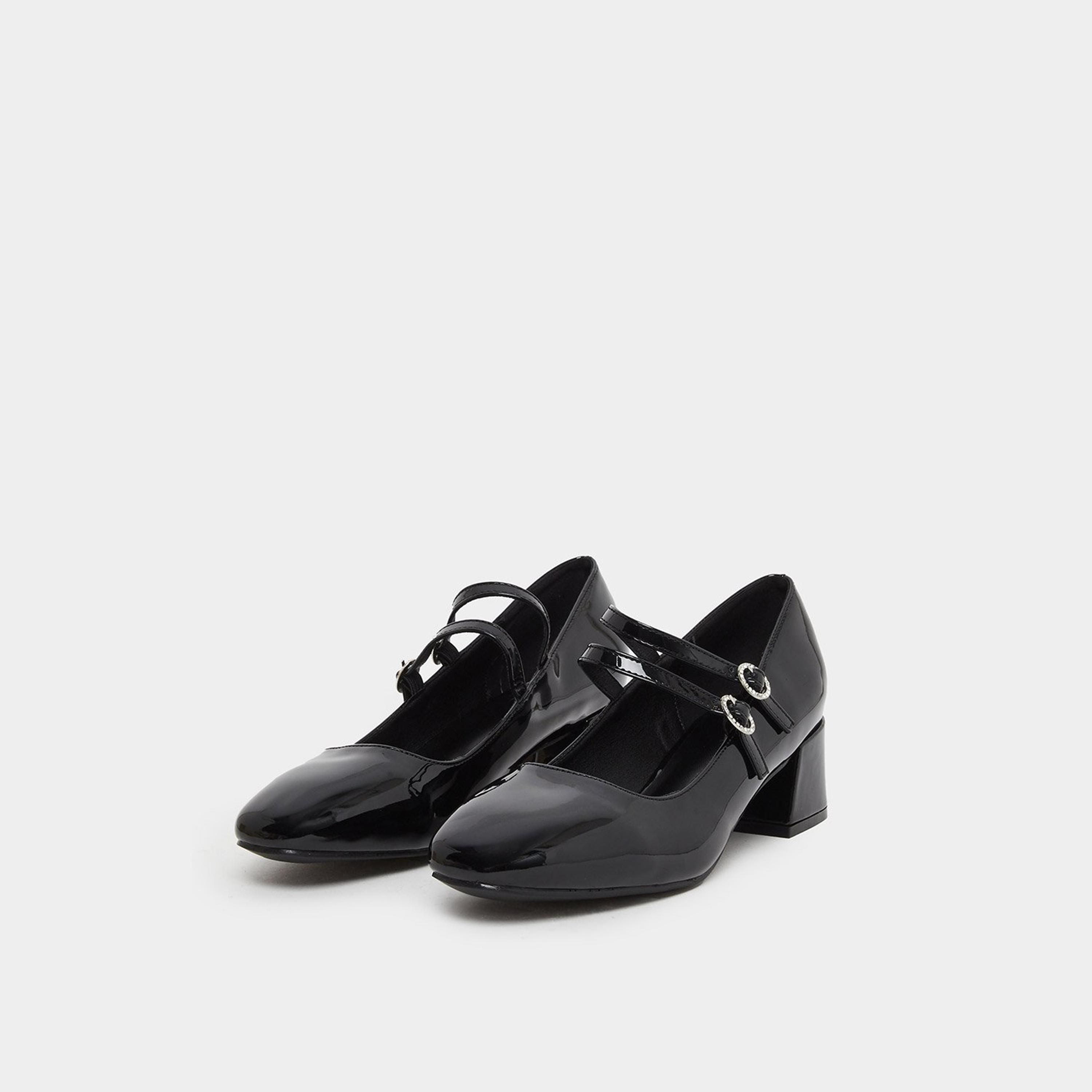 ستايلي - حذاء ماري جين بكعب أسود-women-shoes-heels-image-1