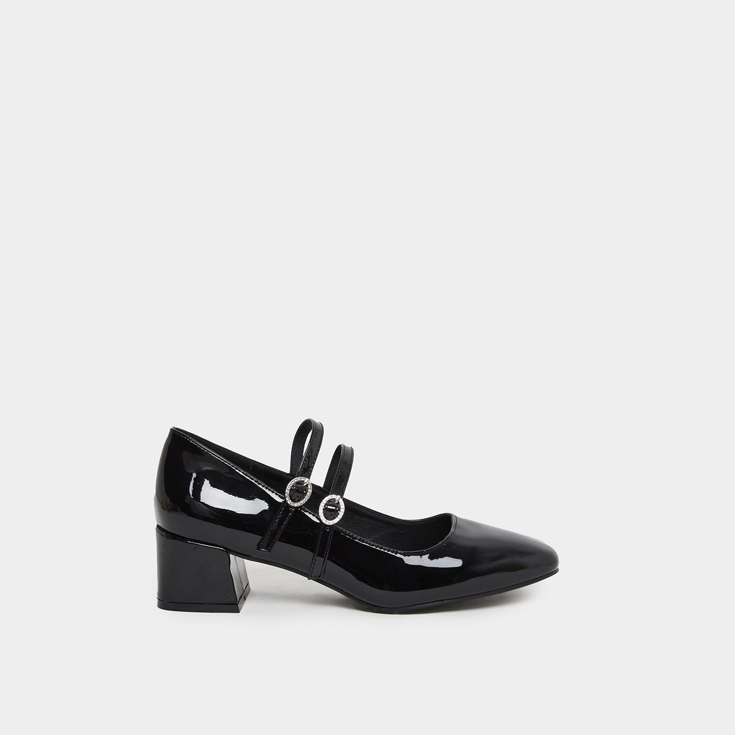 ستايلي - حذاء ماري جين بكعب أسود-women-shoes-heels-image-3