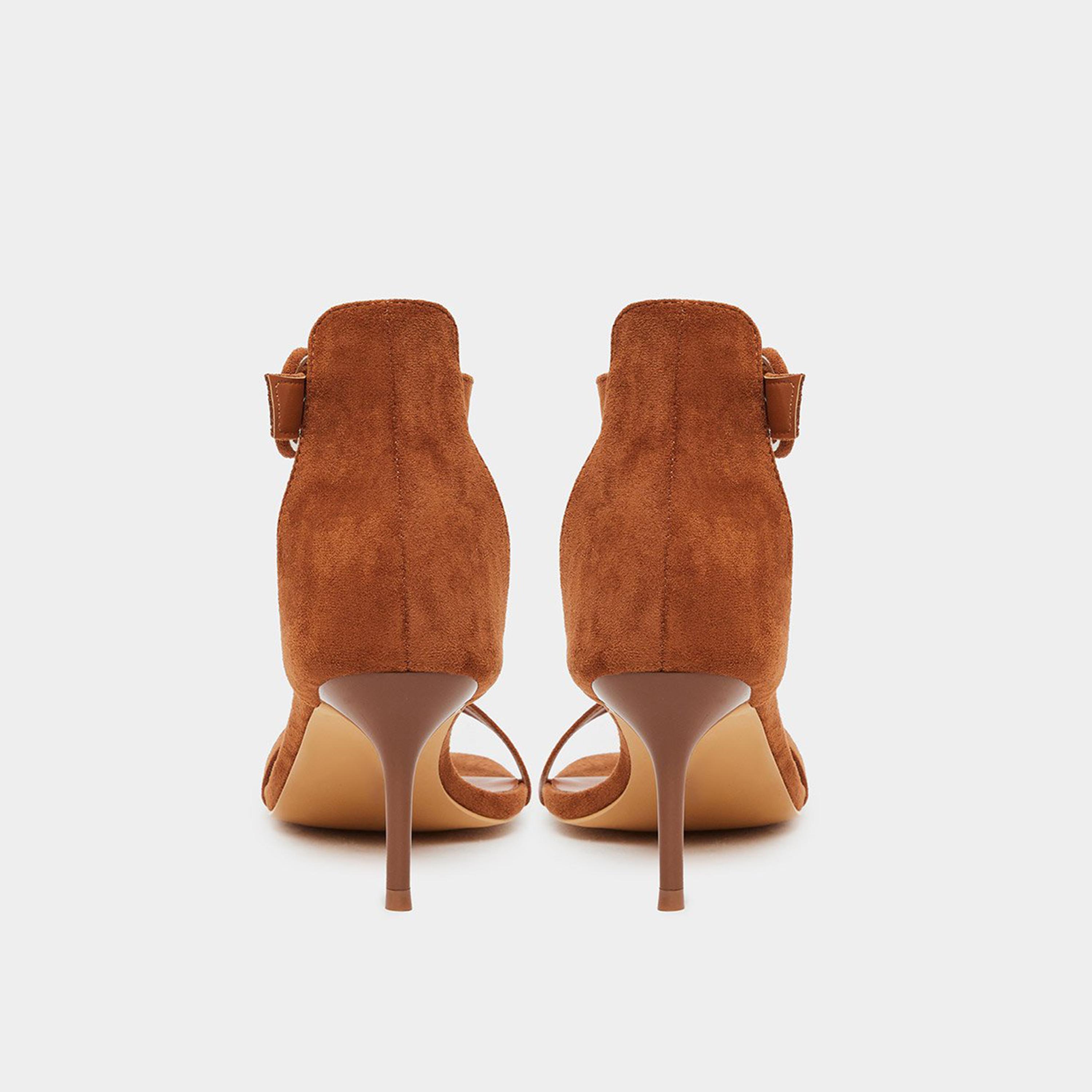 ستايلي - صندل بني مفتوح من الأمام بكعب ستيليتو-women-shoes-sandals-heeled-image-4