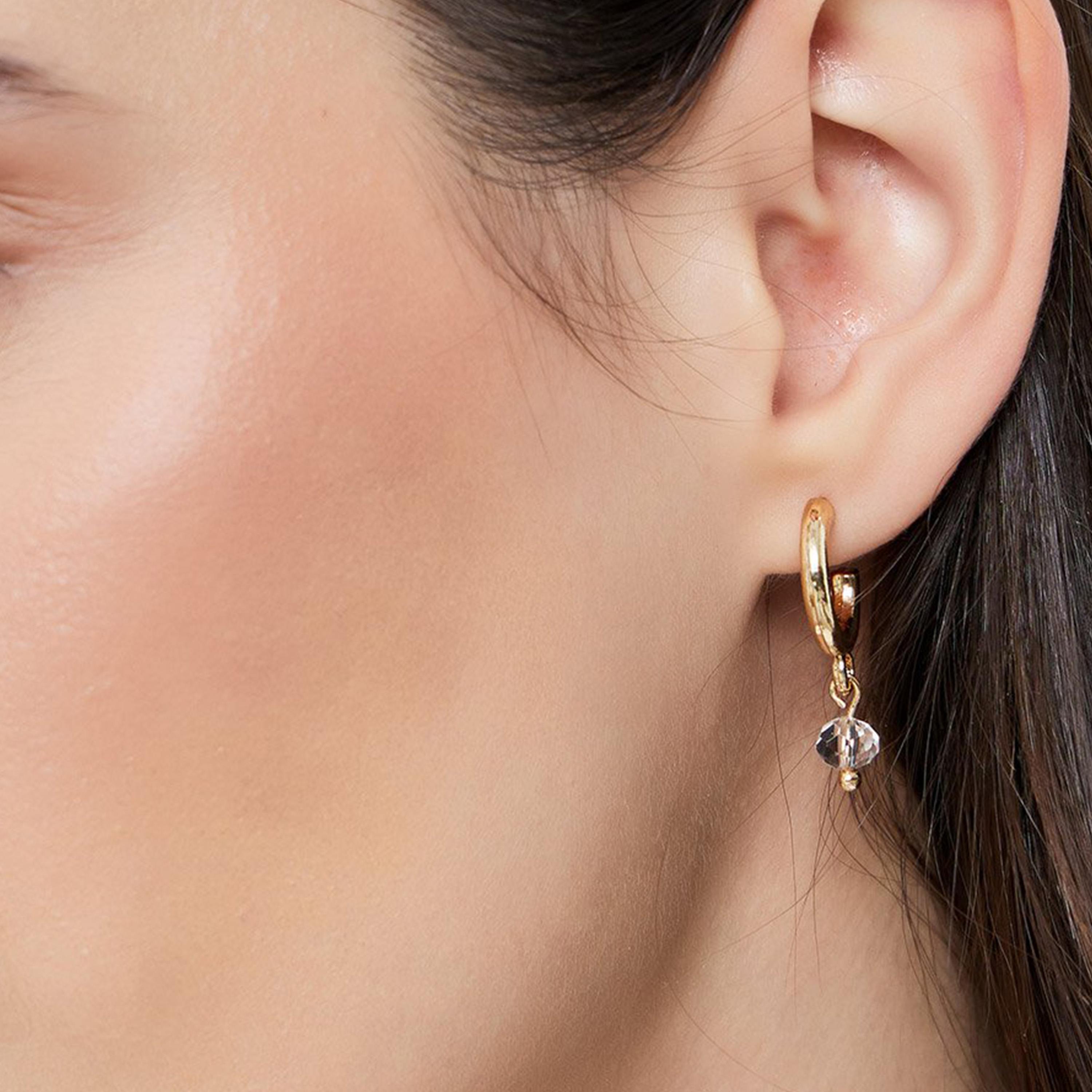 مجموعة من 2 - أقراط سادة دارية-women-watchesandjewellery-jewellery-earrings-image-2