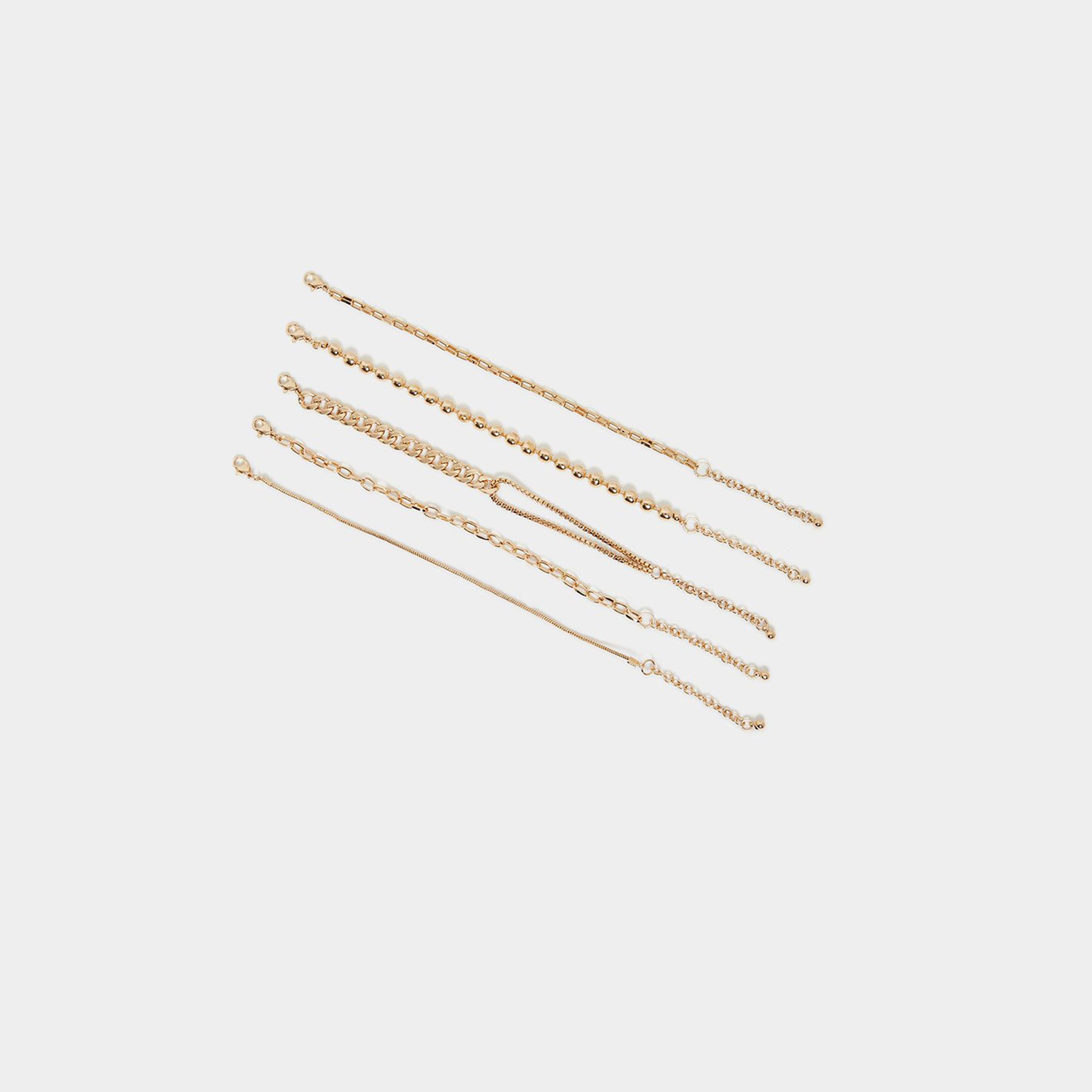 مجموعة من 5 - سوار يد كاجوال-women-watchesandjewellery-jewellery-banglesandbracelets-image-3