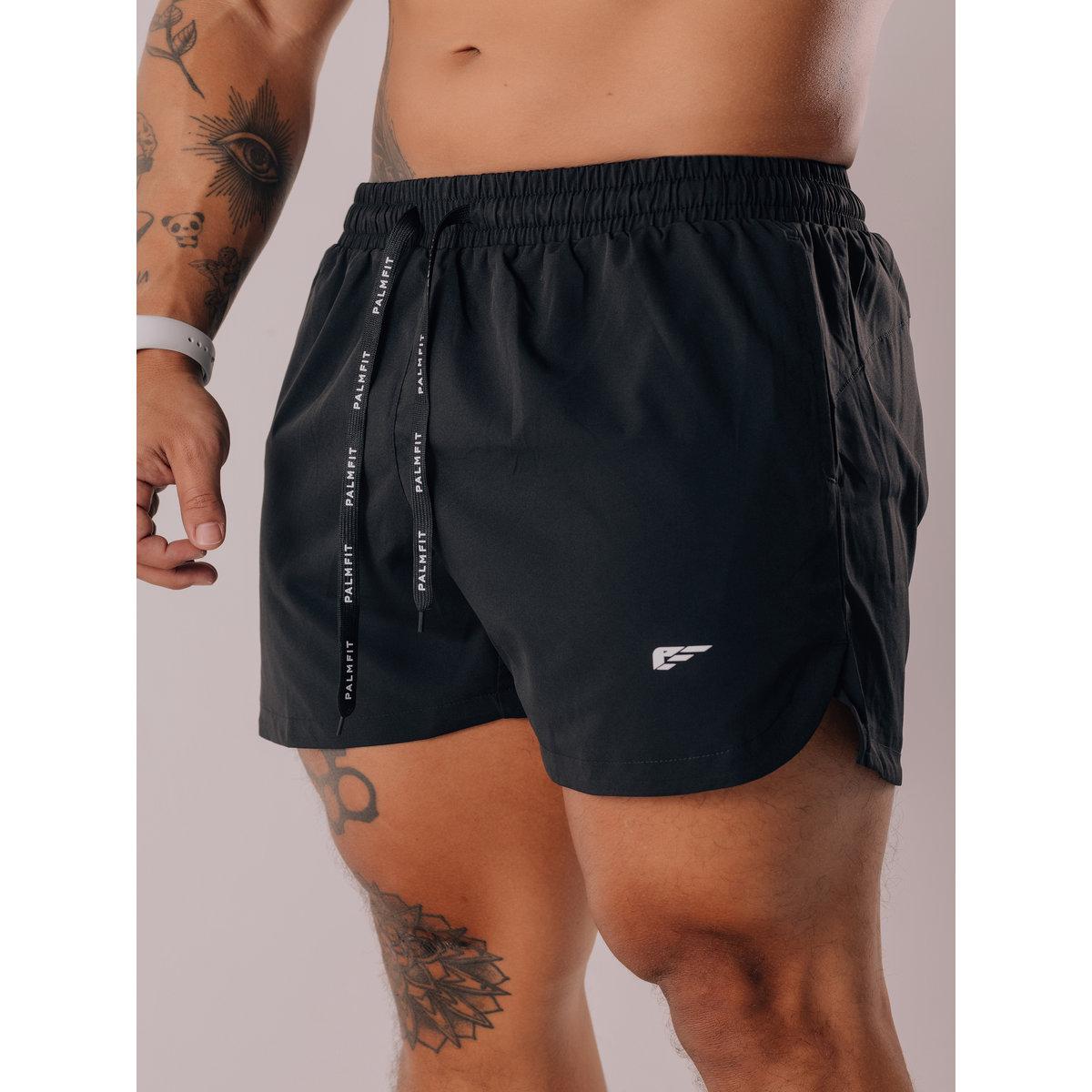 Palmfit X Styli Men Core Active Shorts with Drawstring-sports-men-clothing-bottoms-shorts-image-3