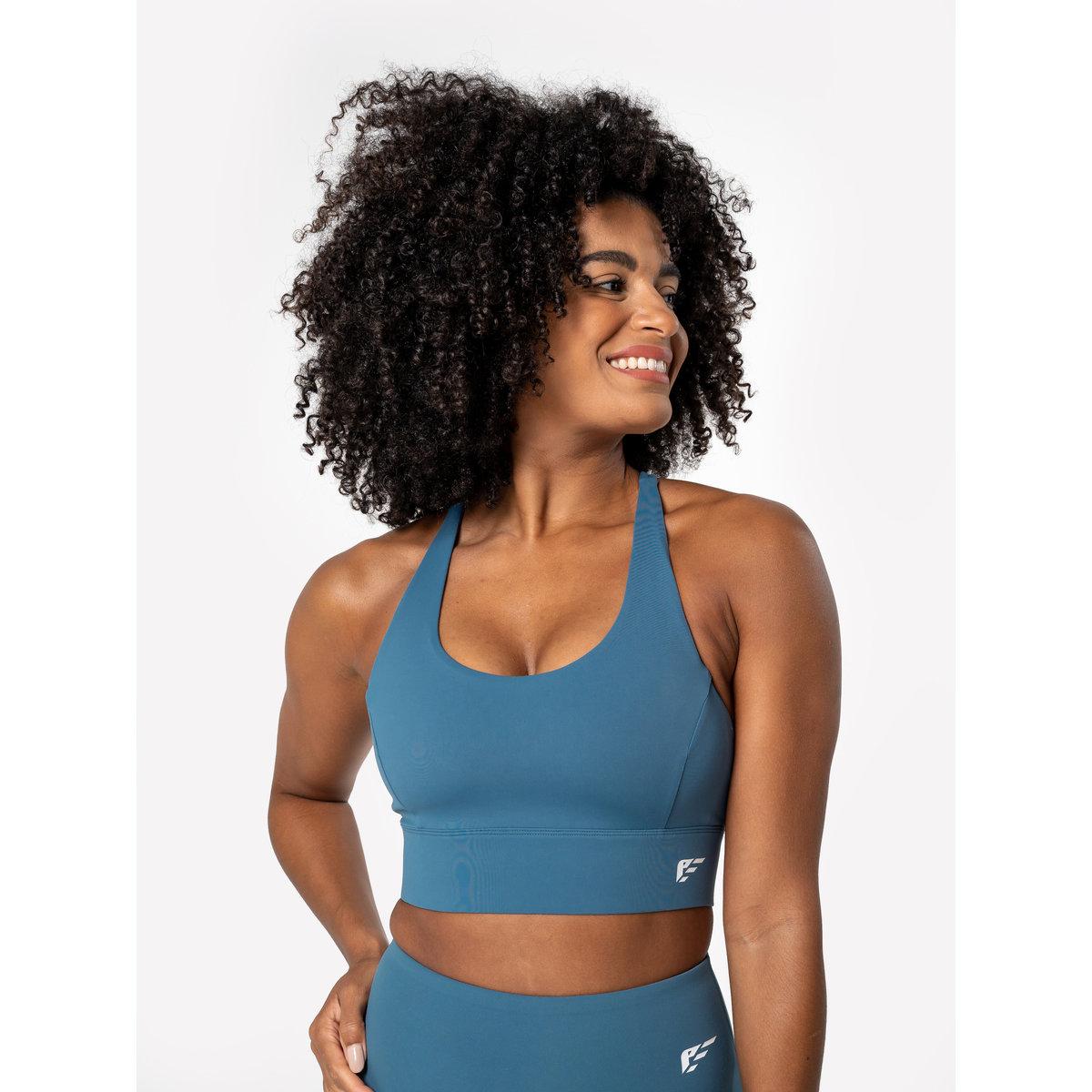 Palmfit X Styli Women Blue Evolve Seamless Active Sports Bra-women-clothing-sportswearandactivewear-sportsbras-image-1