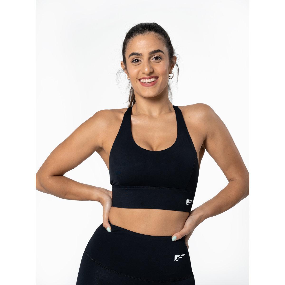 Palmfit X Styli Women Black Evolve Seamless Active Sports Bra-women-clothing-sportswearandactivewear-sportsbras-image-2