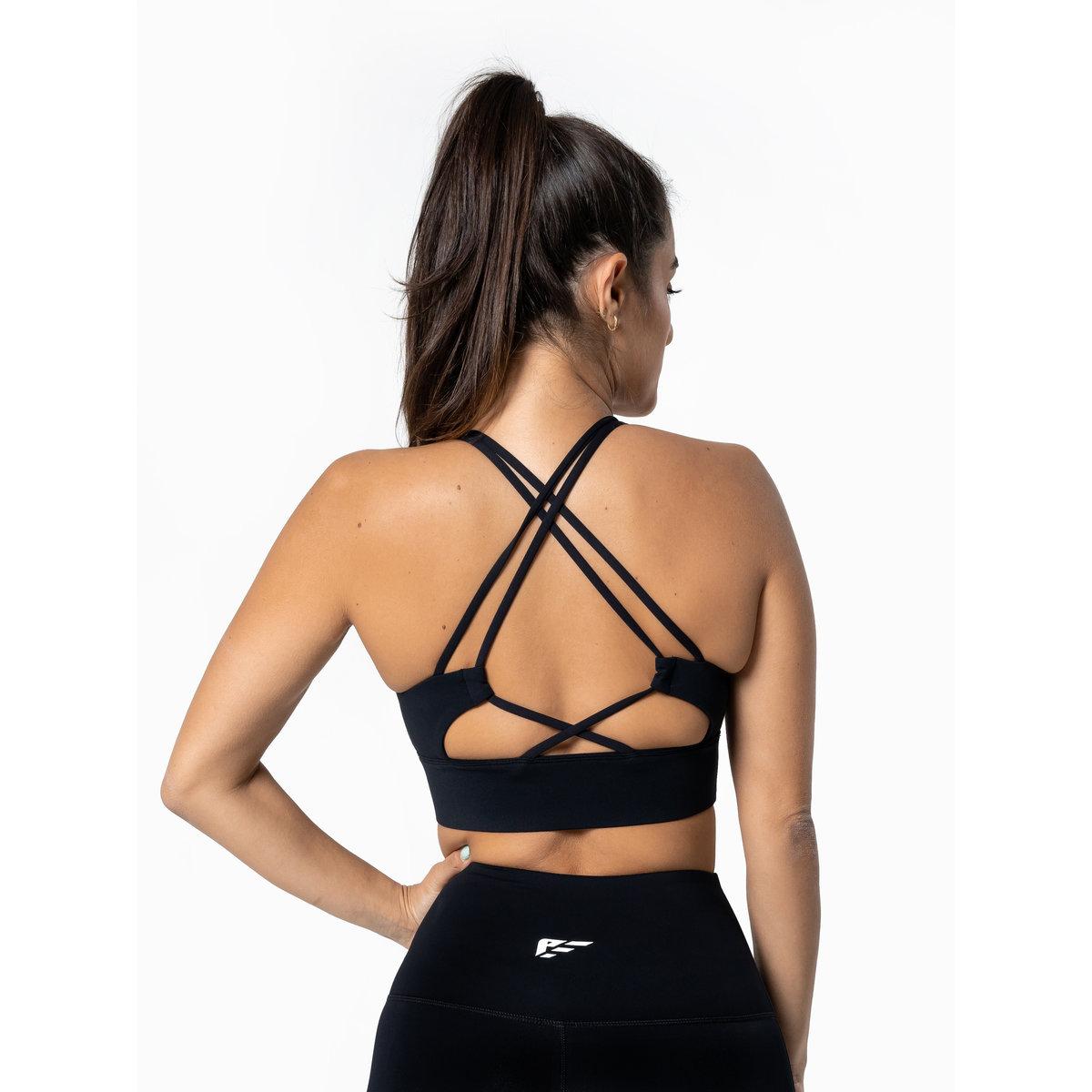 Palmfit X Styli Women Black Evolve Seamless Active Sports Bra-women-clothing-sportswearandactivewear-sportsbras-image-3