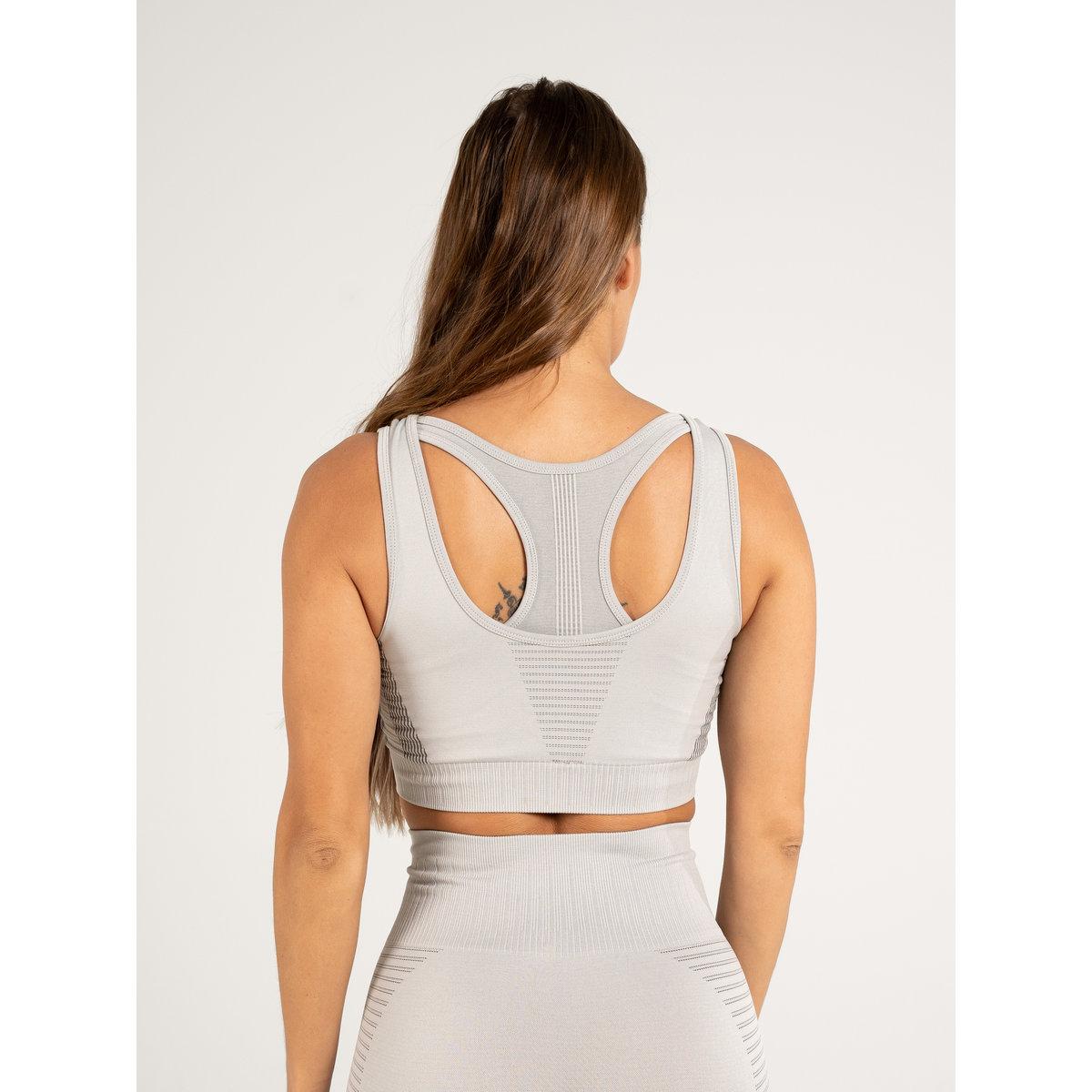 Palmfit X Styli Women Grey Balance Seamless Active Sports Bra-women-clothing-sportswearandactivewear-sportsbras-image-3