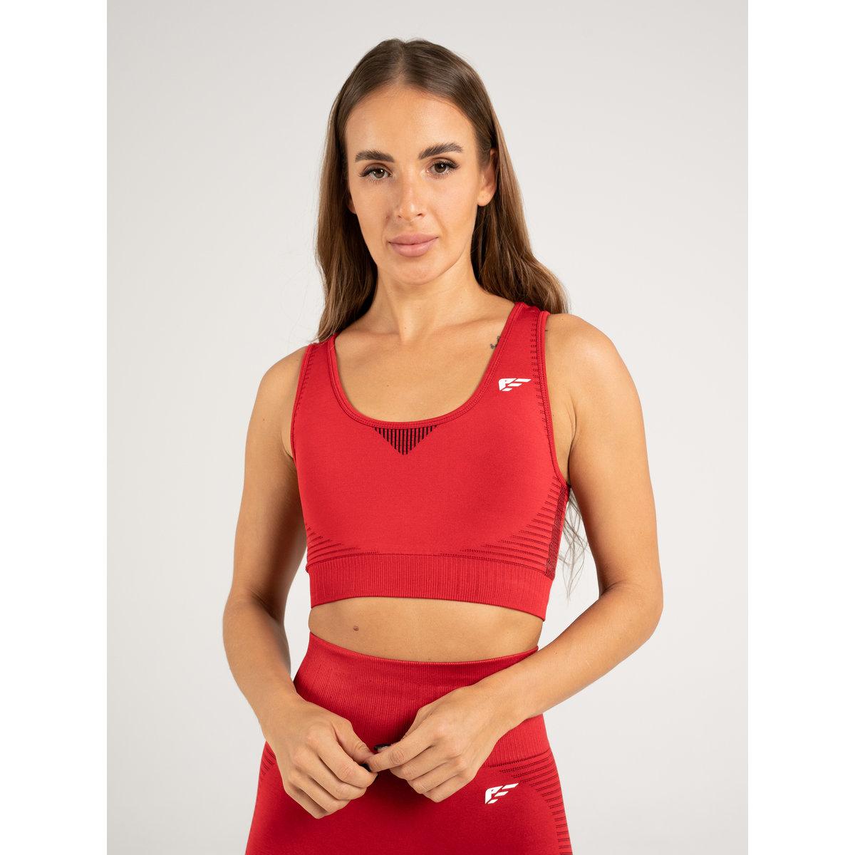 Palmfit X Styli Women Red Balance Seamless Active Sports Bra-women-clothing-sportswearandactivewear-sportsbras-image-1