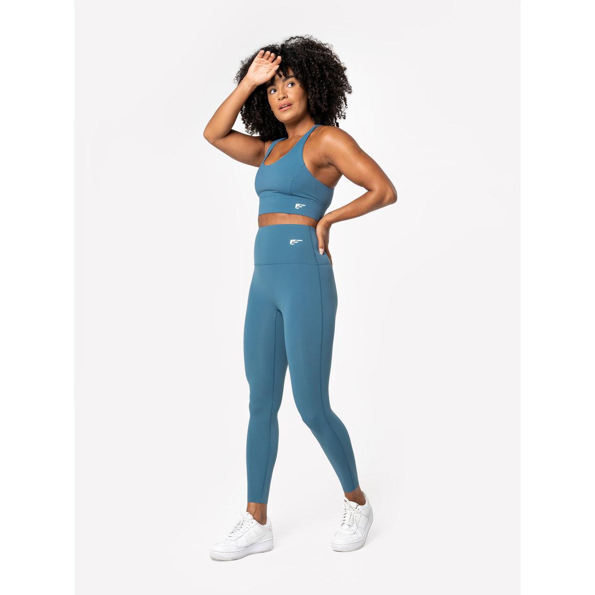 Palmfit X Styli Women Blue Evolve Seamless Active Leggings-women-clothing-sportswearandactivewear-bottoms-image-2