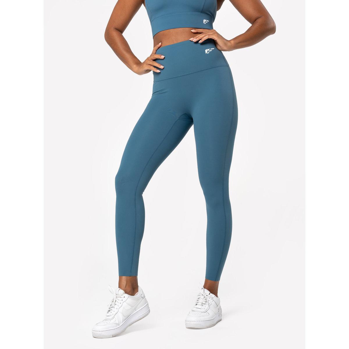 Palmfit X Styli Women Blue Evolve Seamless Active Leggings-women-clothing-sportswearandactivewear-bottoms-image-4