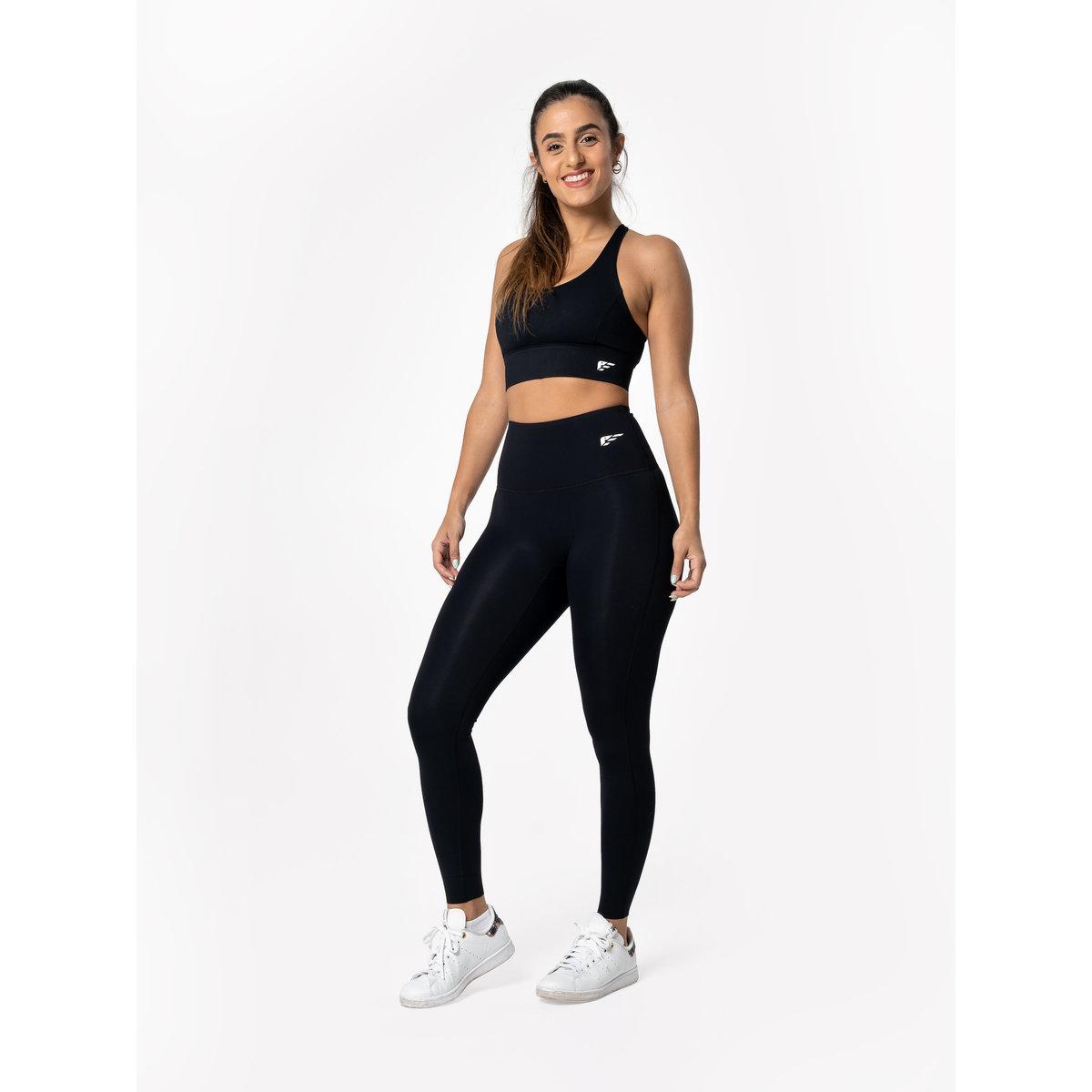 Palmfit X Styli Women Black Evolve Seamless Active Leggings-women-clothing-sportswearandactivewear-bottoms-image-1