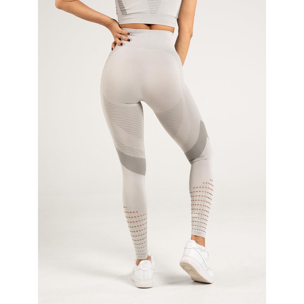 Palmfit X Styli Women Grey Balance Seamless Active Leggings-women-clothing-sportswearandactivewear-bottoms-image-3