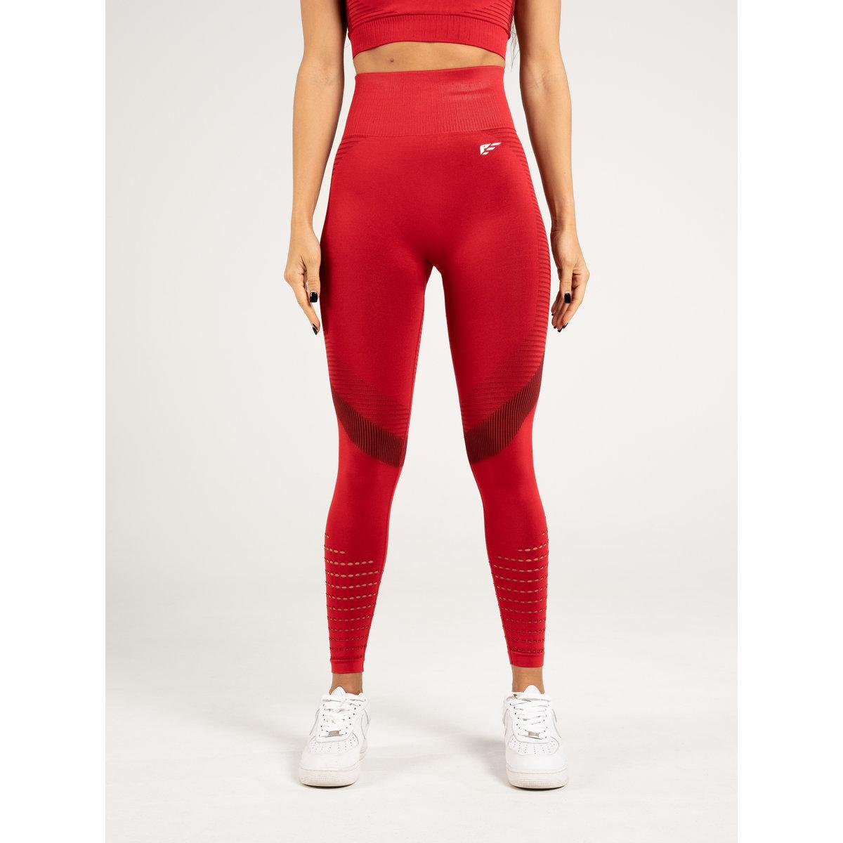 Palmfit X Styli Women Red Balance Seamless Active Leggings-women-clothing-sportswearandactivewear-bottoms-image-3