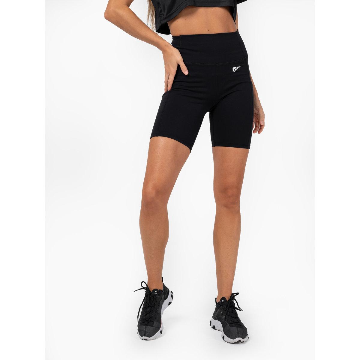 Palmfit X Styli Women Black Evolve 2.0 Active Shorts-women-clothing-bottoms-shorts-image-2