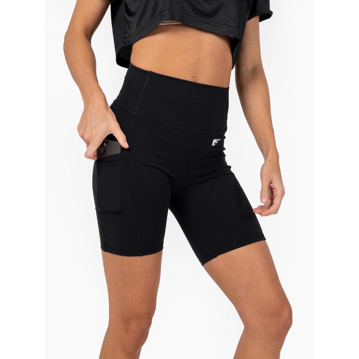 Palmfit X Styli Women Black Evolve 2.0 Active Shorts-women-clothing-bottoms-shorts-image-3