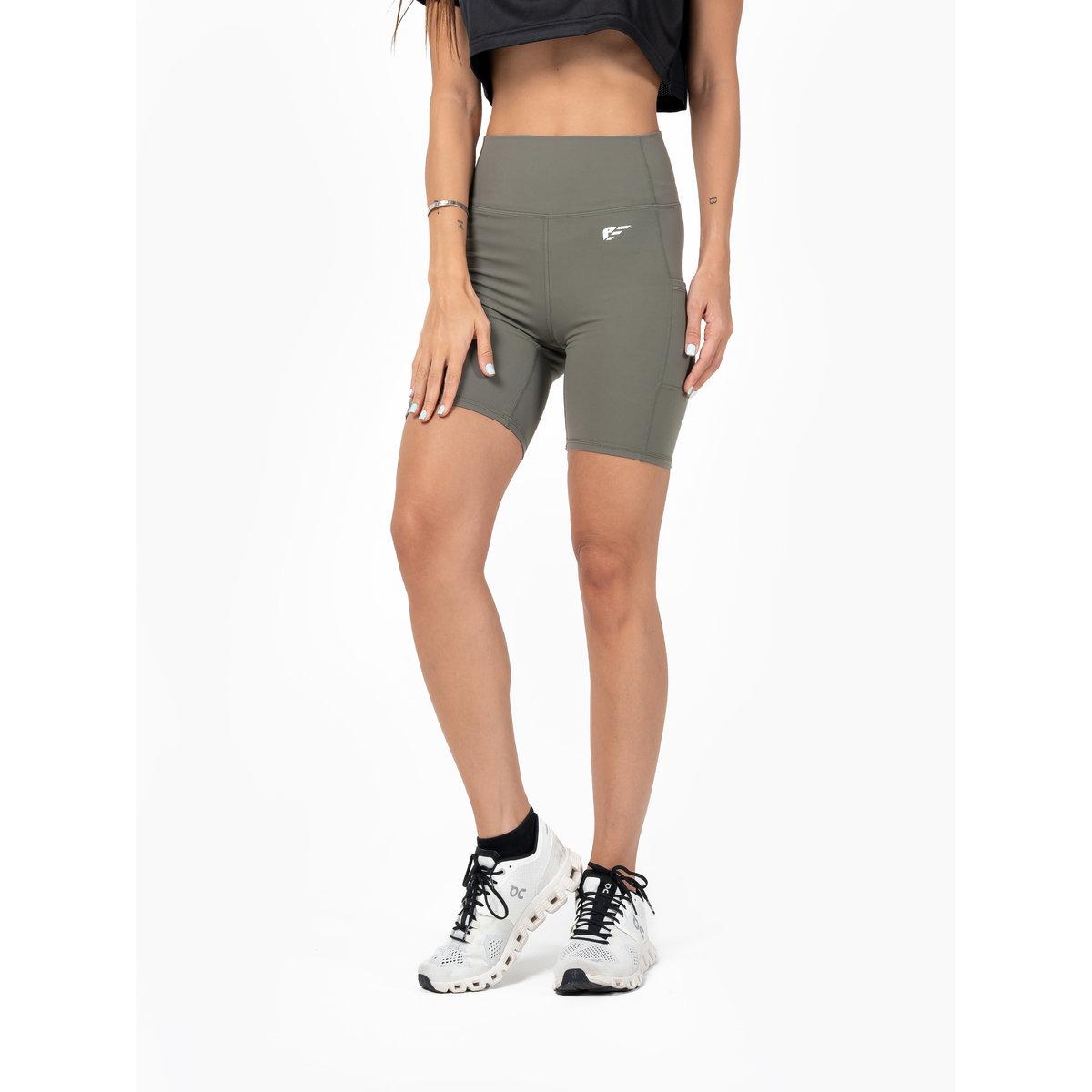 Palmfit X Styli Women Green Evolve 2.0 Active Shorts-women-clothing-bottoms-shorts-image-1