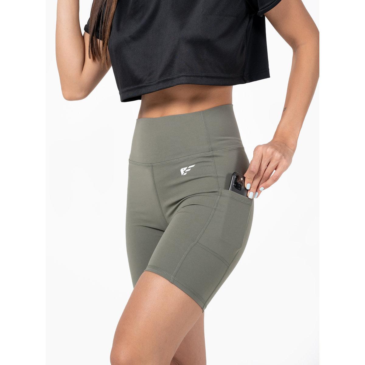 Palmfit X Styli Women Green Evolve 2.0 Active Shorts-women-clothing-bottoms-shorts-image-3