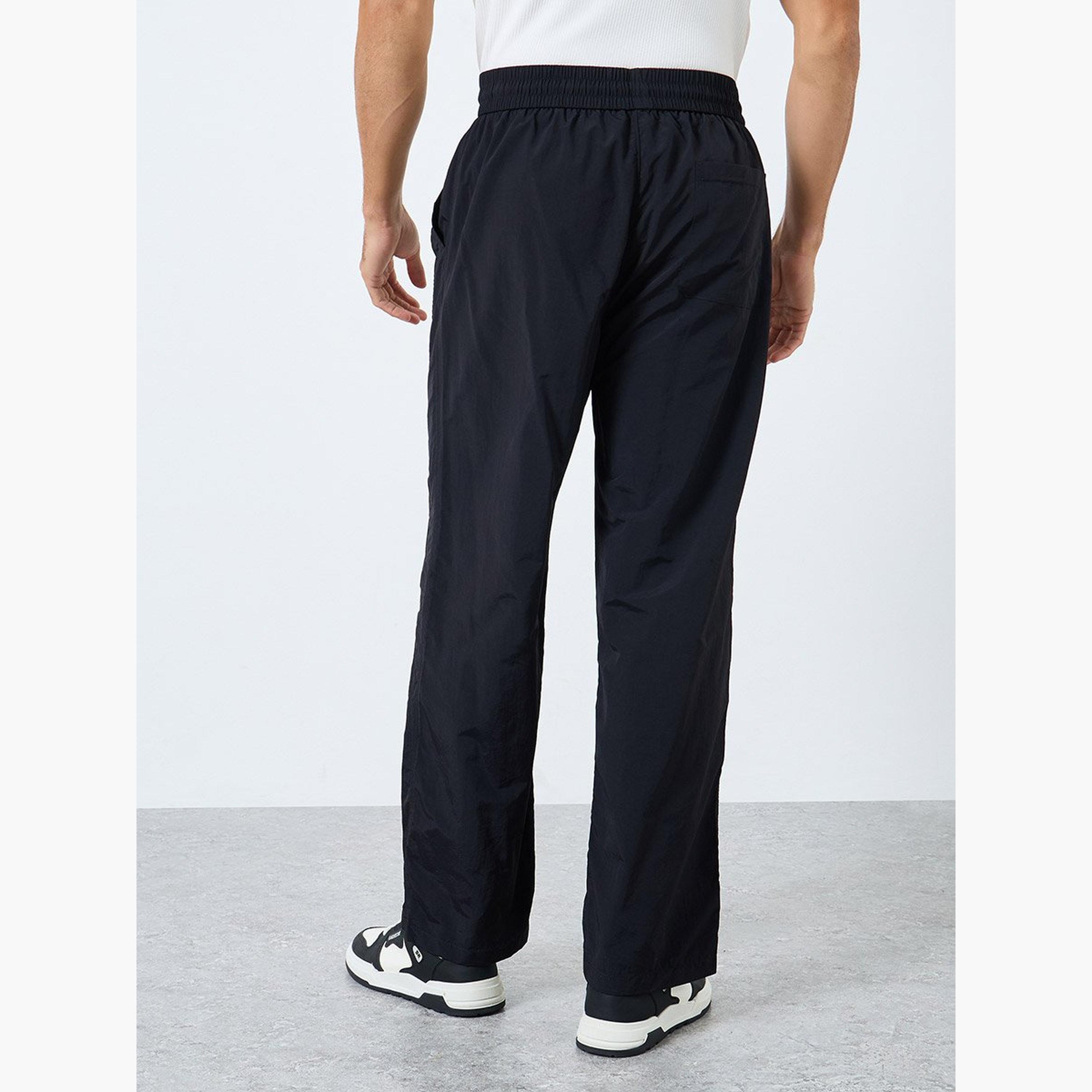 ستايلي - بنطال للرجال مستقيم الساق مع أربطة-men-clothing-bottoms-joggers-image-4