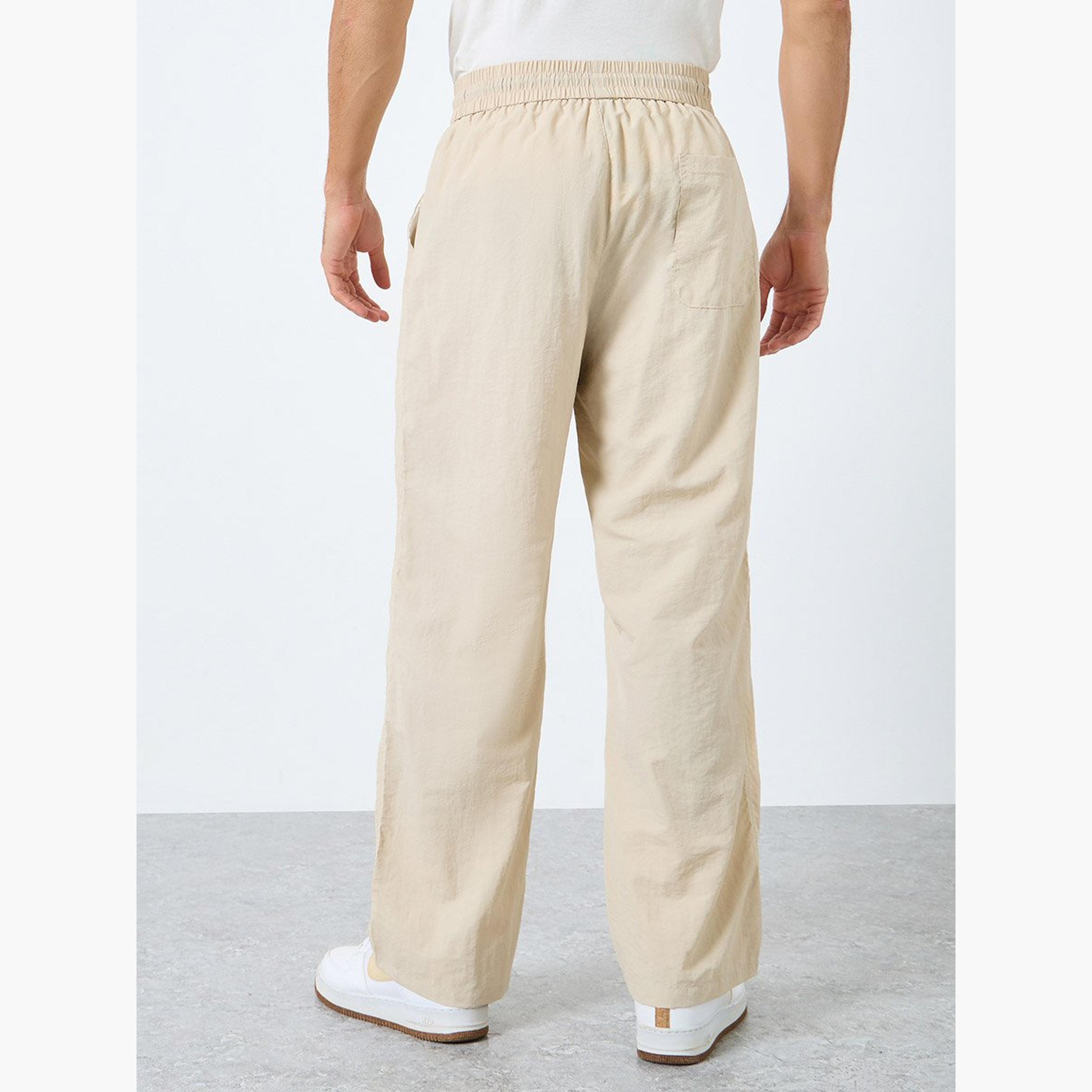 Styli Men Straight Leg Pants with Drawstrings-men-clothing-bottoms-joggers-image-4