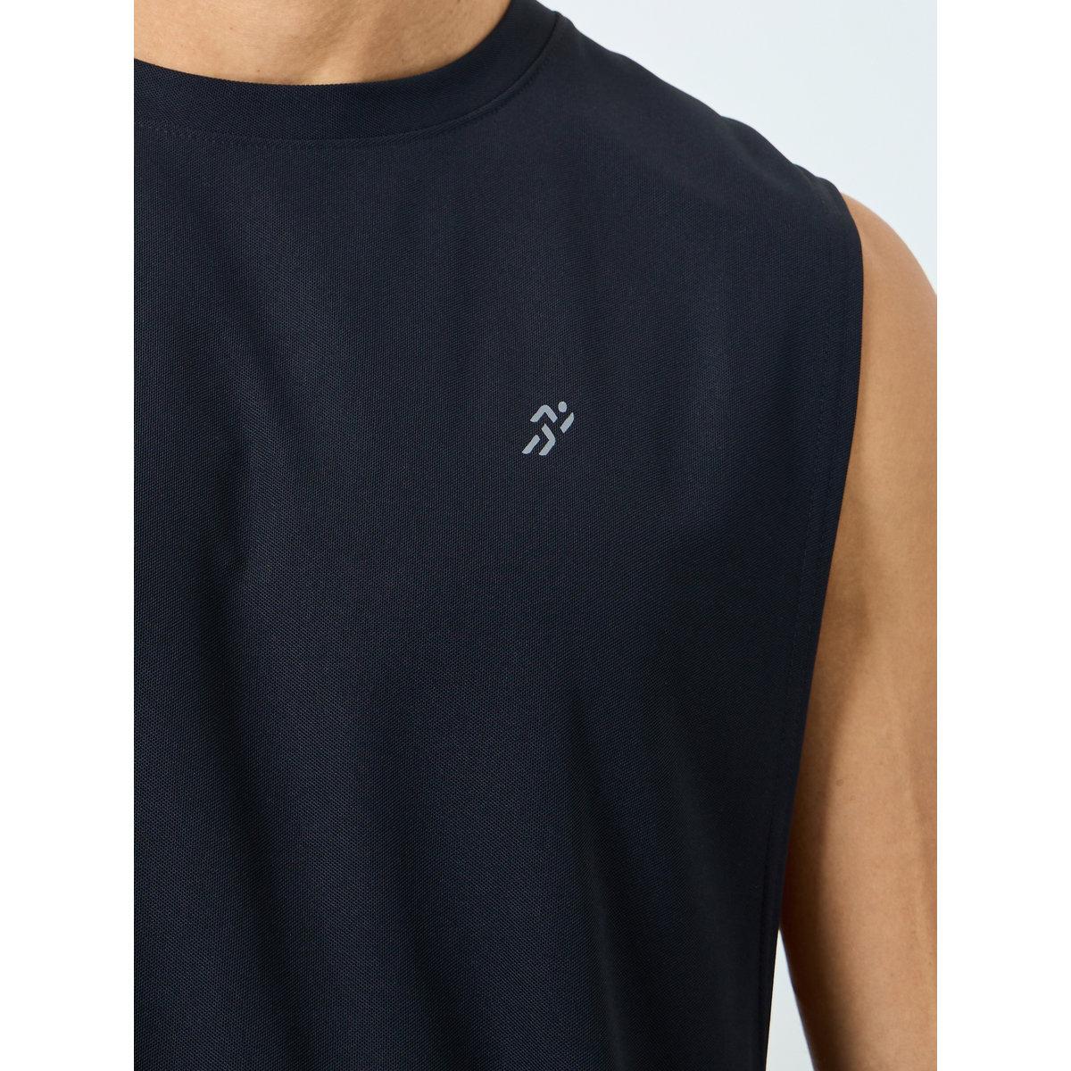 Styli Men Black Drop Armhole Training Tank-men-clothing-sportswearandactivewear-tshirtsandpolos-image-3