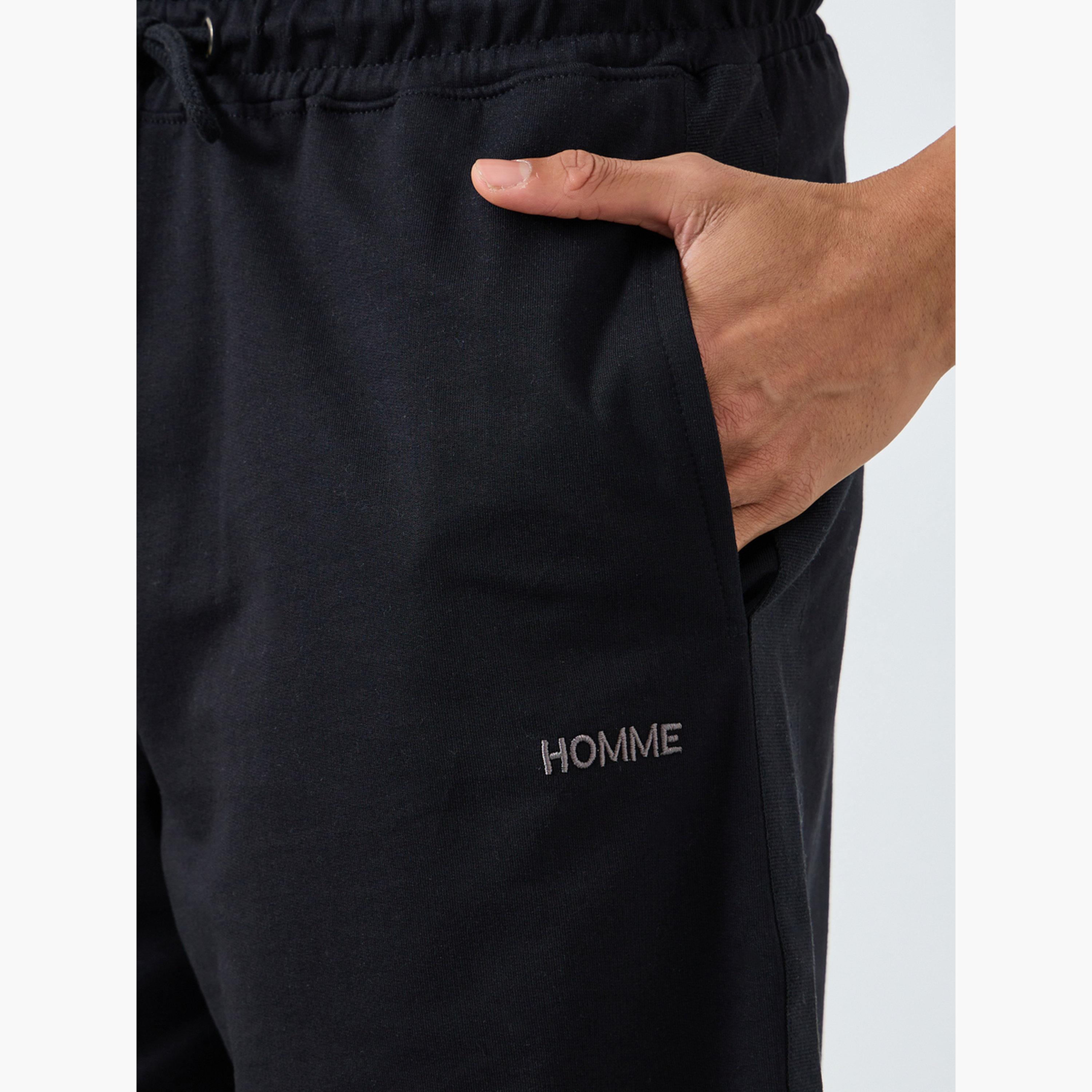شورت تيري بشريط جانبي للرجال-men-clothing-sportswearandactivewear-bottoms-shorts-image-3