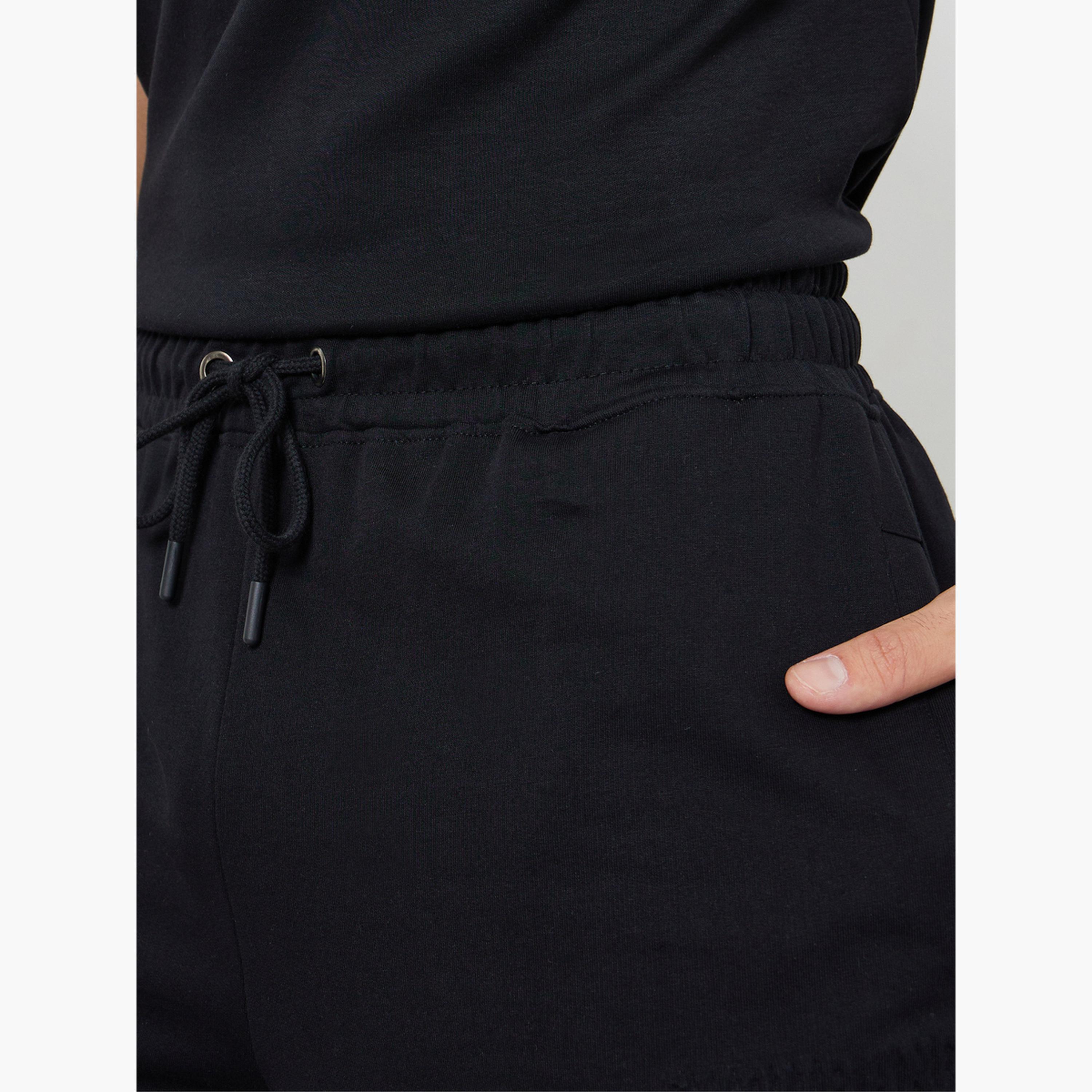 شورت تيري رياضي للتدريب للرجال-sports-men-clothing-bottoms-shorts-image-3
