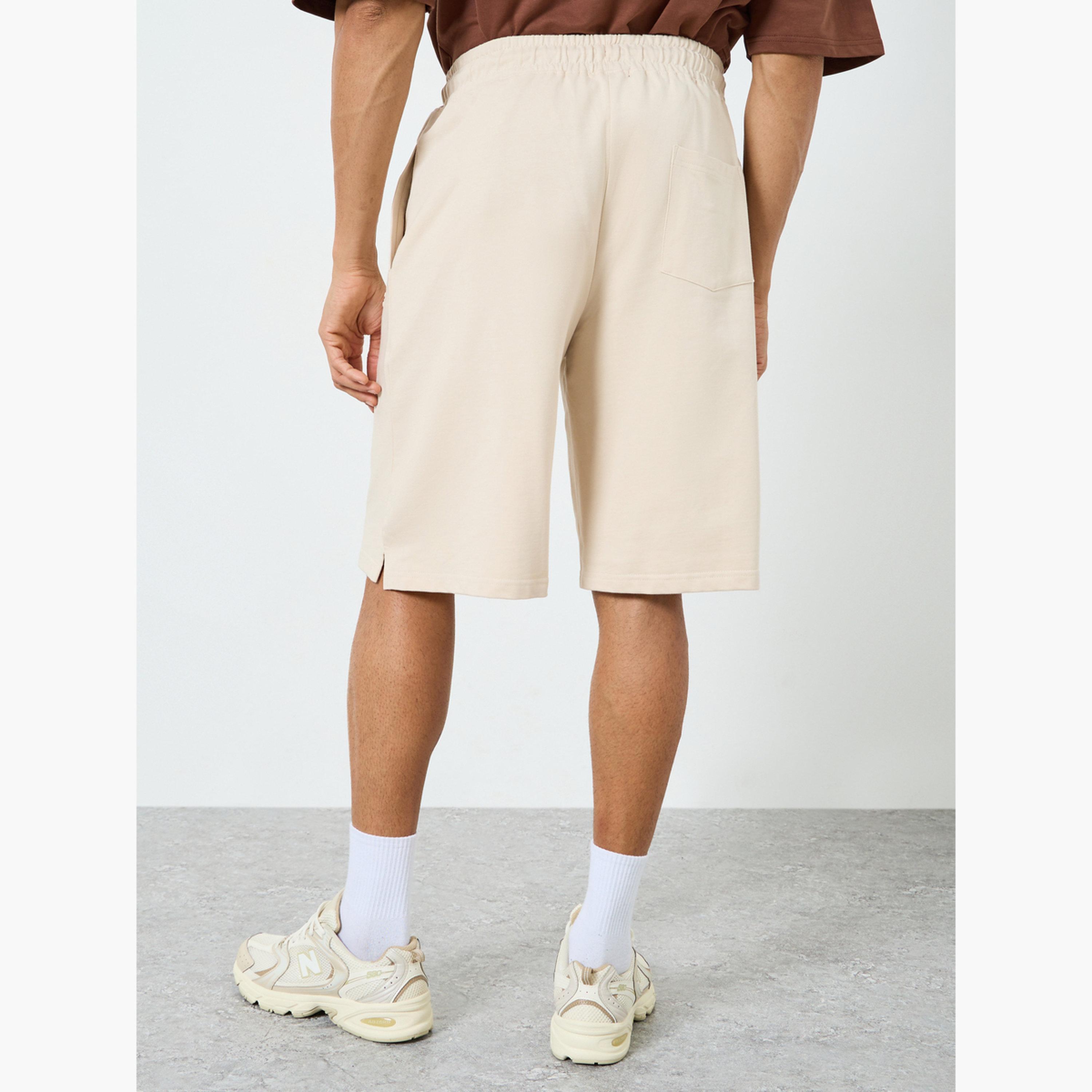 شورت تيري رياضي للتدريب للرجال-men-clothing-sportswearandactivewear-bottoms-shorts-image-4
