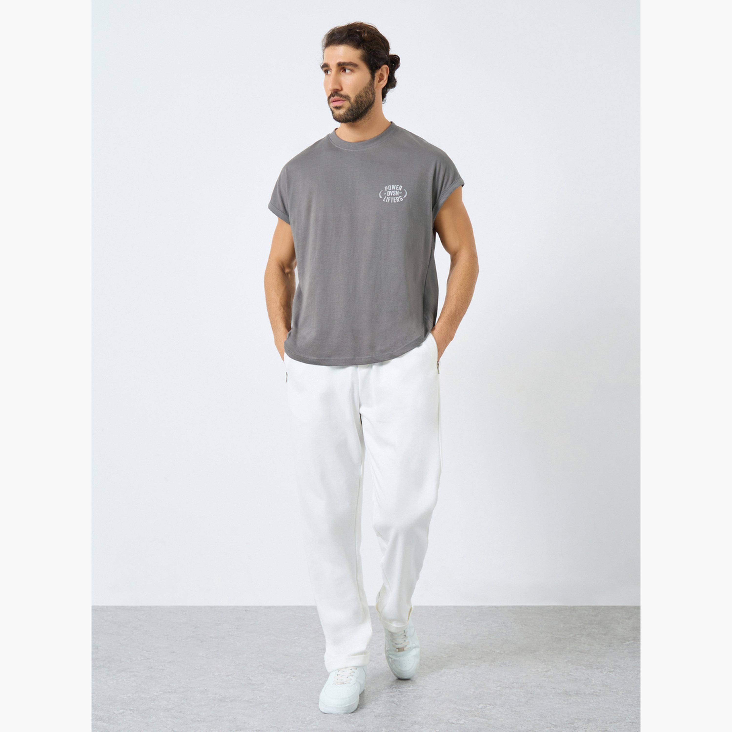 Styli Statement Training Drop Armhole Tank-men-clothing-sportswearandactivewear-tshirtsandpolos-image-2