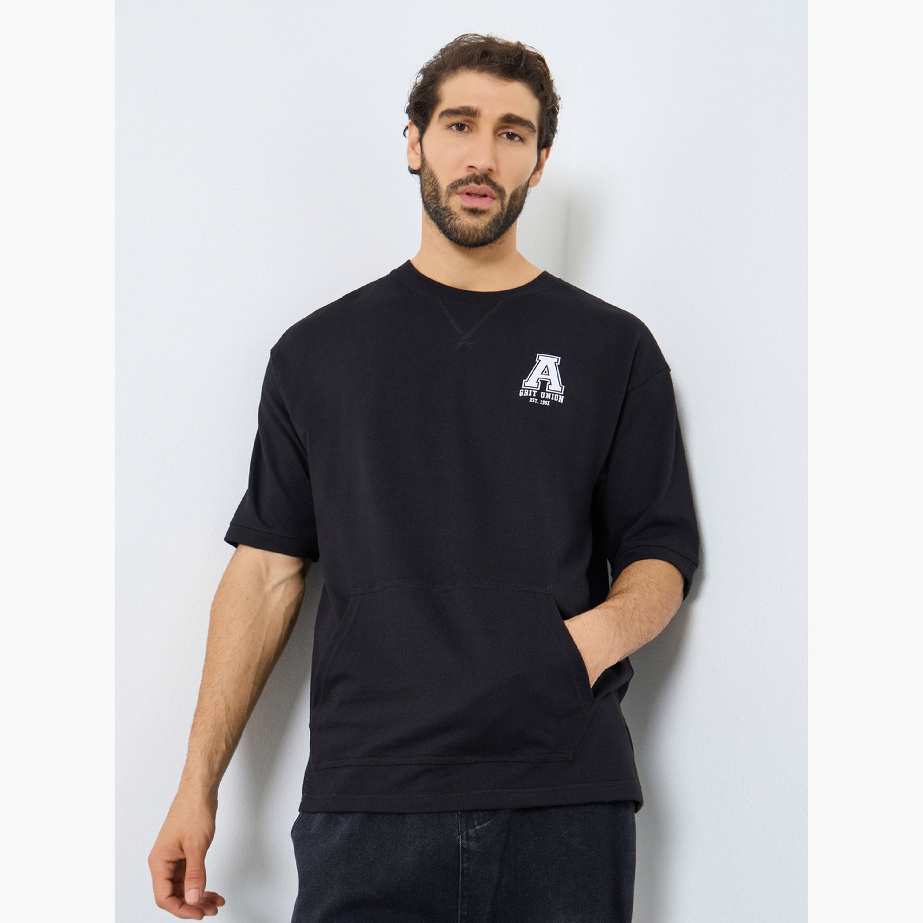 Styli Oversized Terry Training T-Shirt-men-clothing-sportswearandactivewear-tshirtsandpolos-image-1