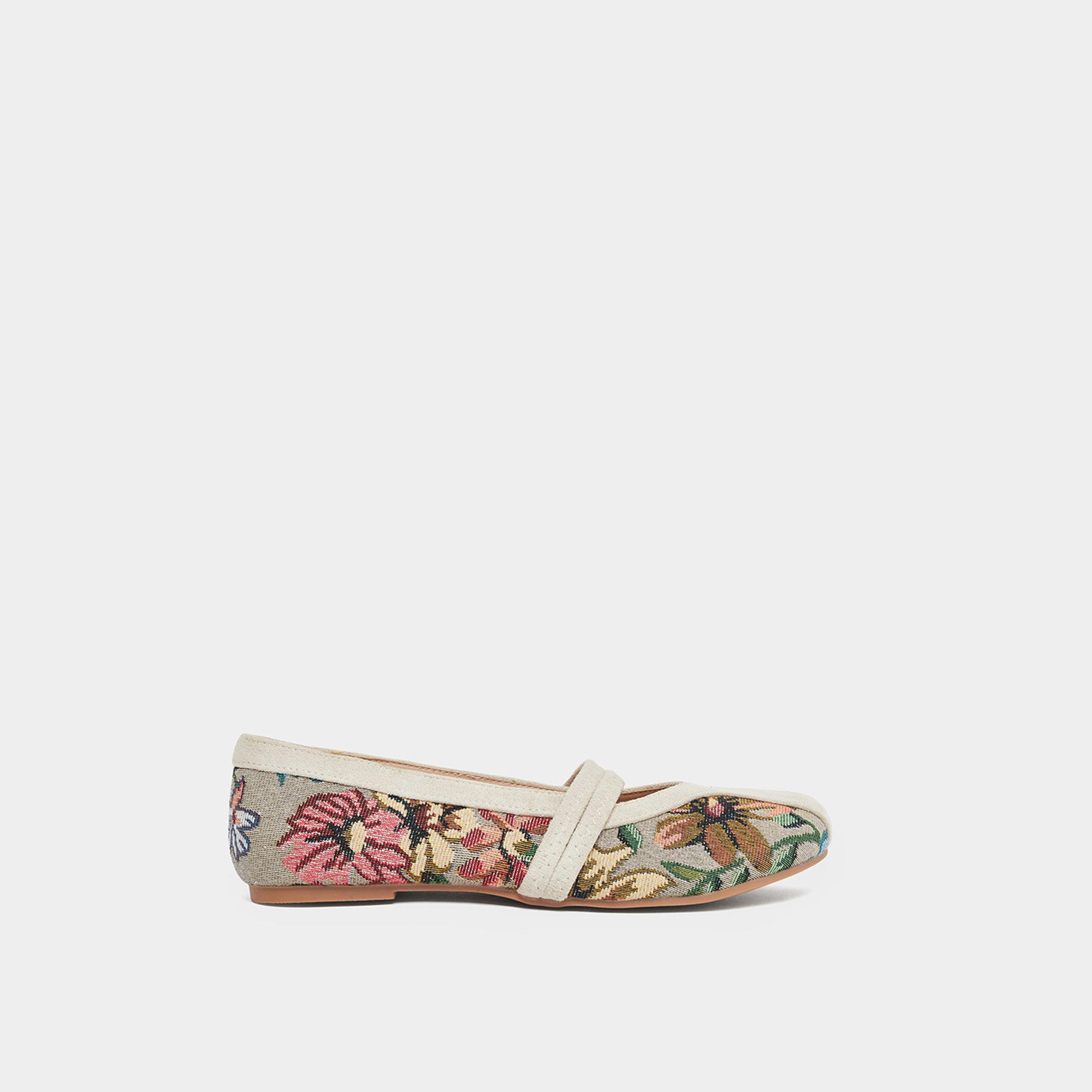 Styli Women Multi Floral Pattern Ballerina Shoes-women-shoes-flats-ballerinas-image-3