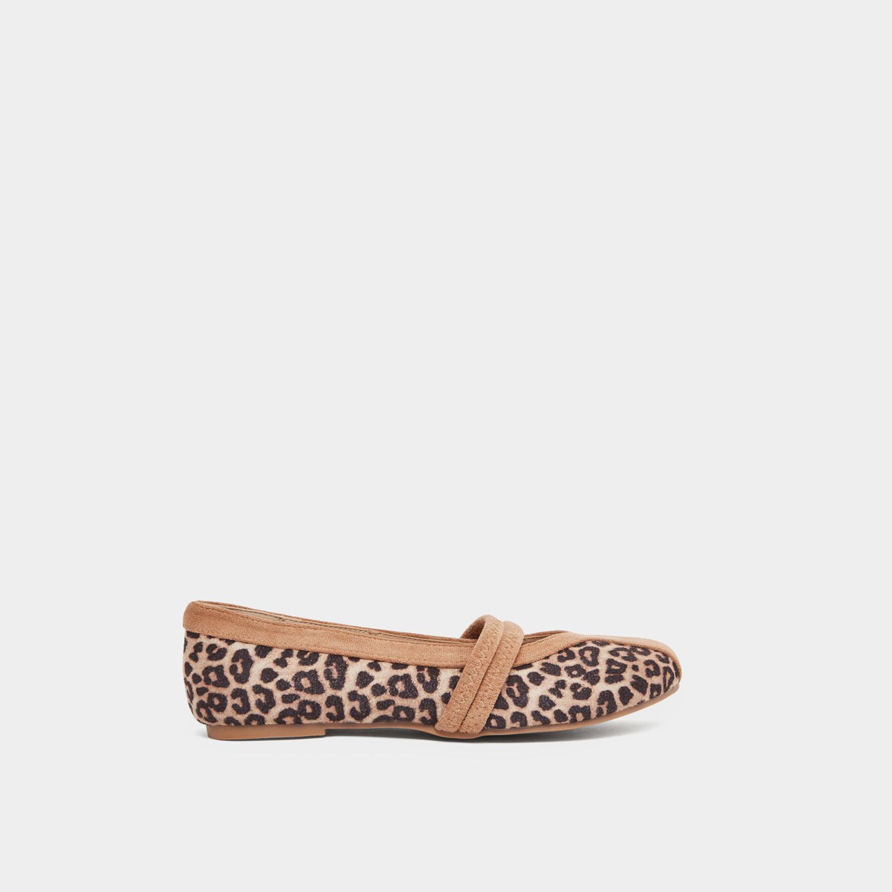 ستايلي - حذاء باليرينا بطبعة حيوانية-women-shoes-ballerinas-image-3