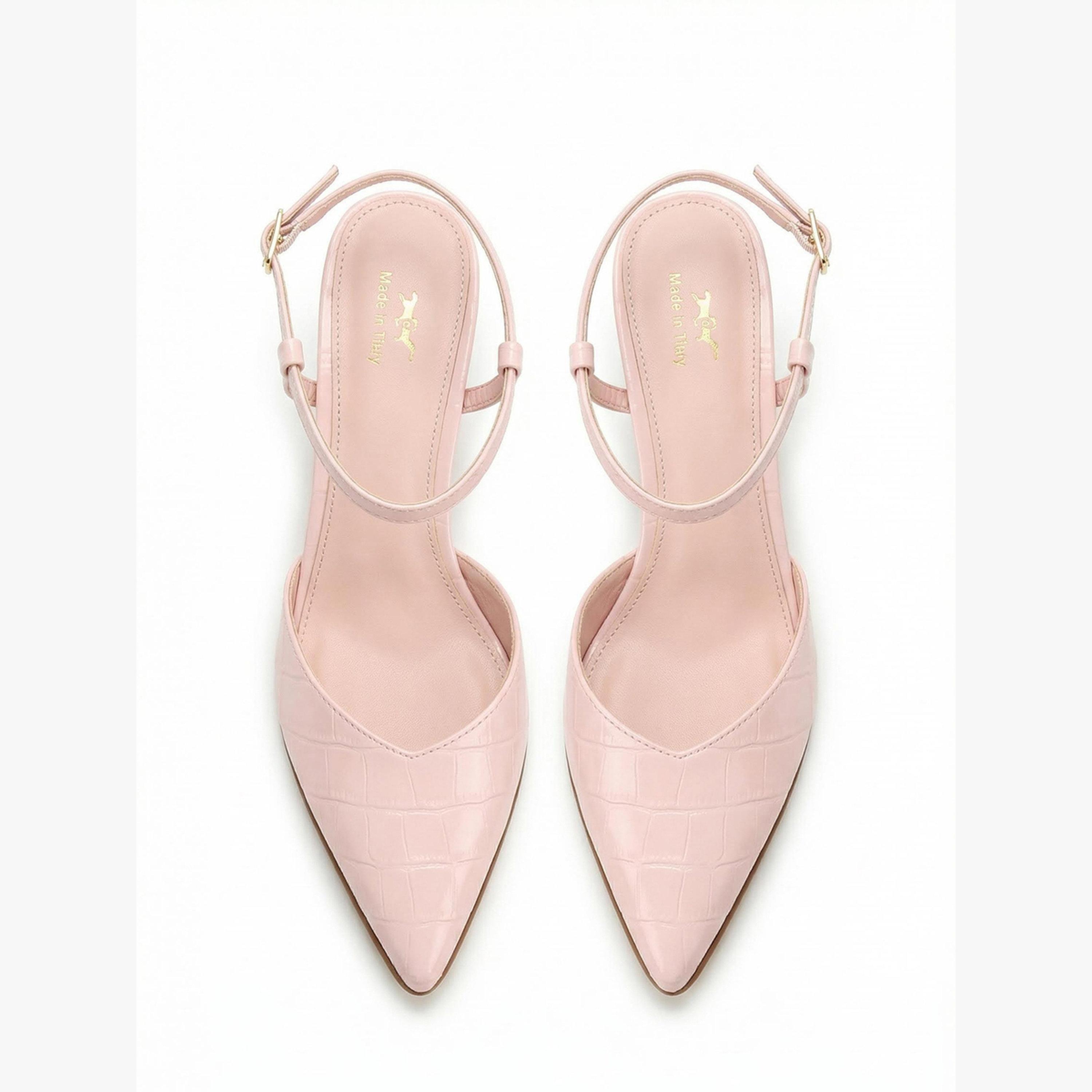 حذاء مفتوح من الخلف بنقشة جلد التمساح-women-shoes-heels-image-4