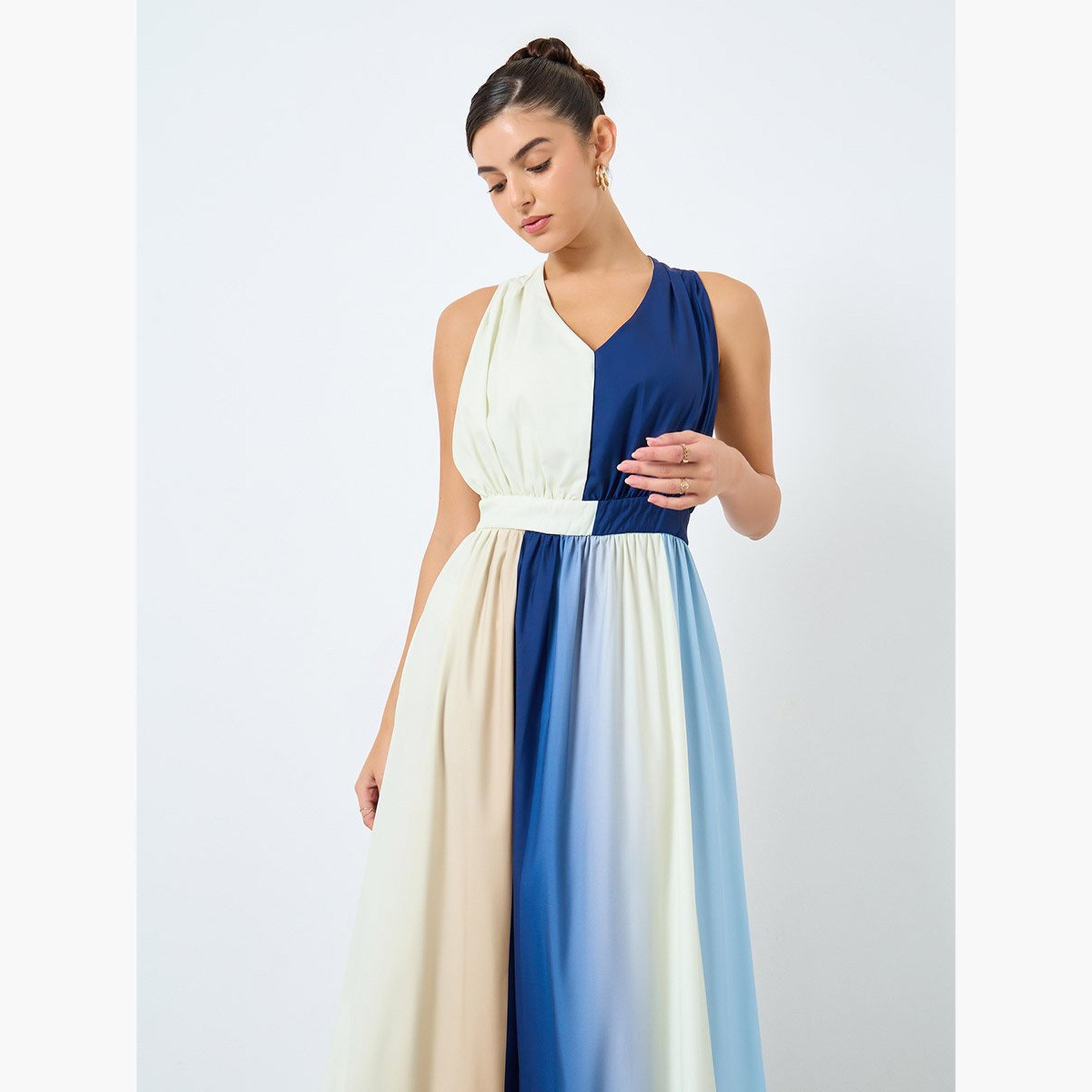 ستايلي - فستان ماكسي للنساء متعدد الألوان-women-clothing-dresses-image-3
